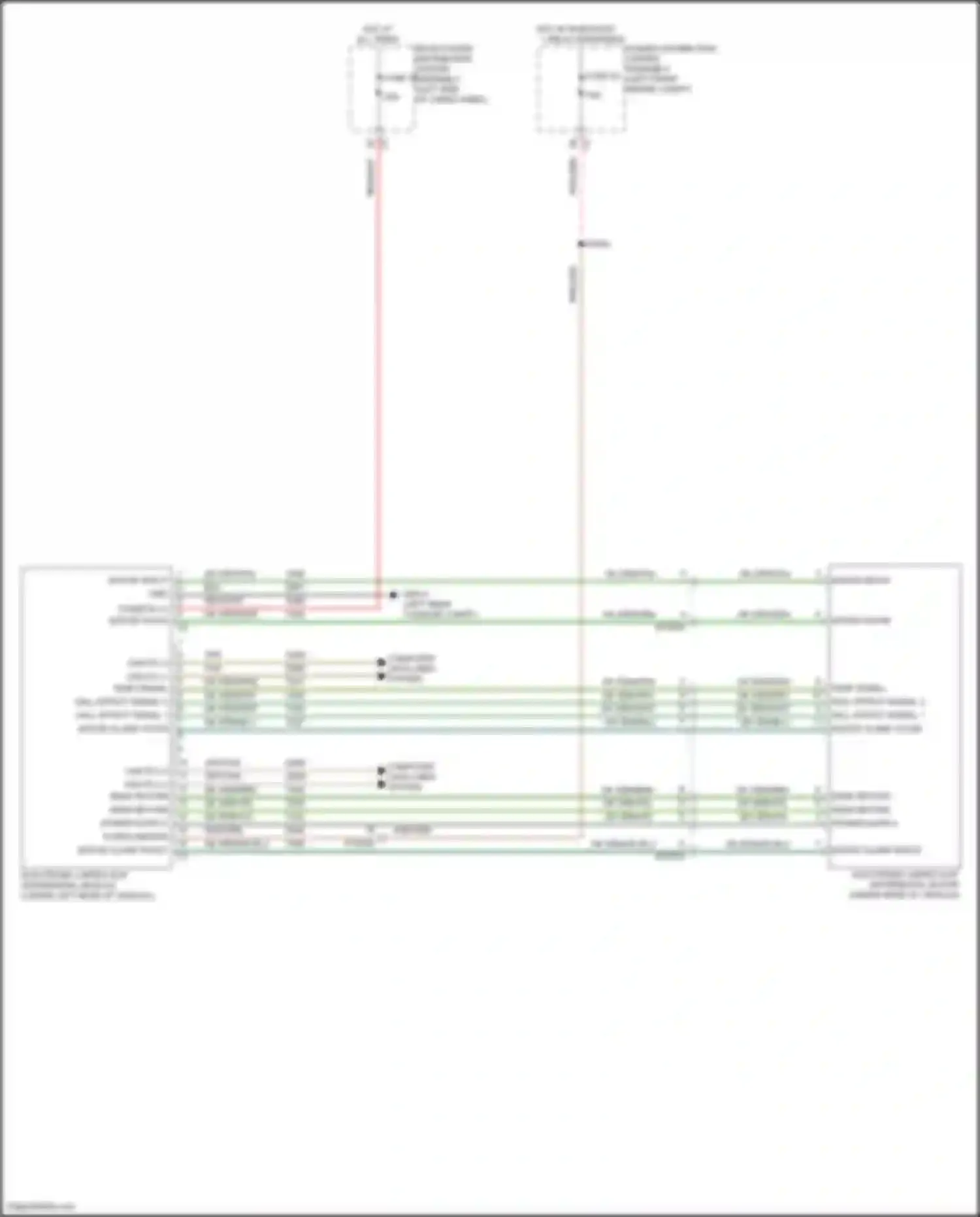 Wiring diagram electronic limited slip differential motor for Jeep Wagoneer WS (2021-2024) (1 of 1)