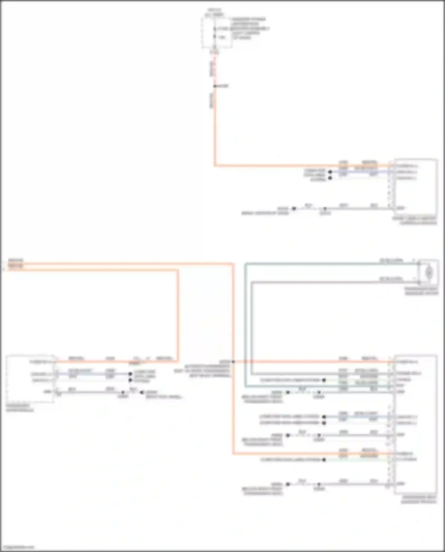 Wiring diagram front cabin comfort controls module for Jeep Wagoneer WS (2021-2024) (4 of 5)