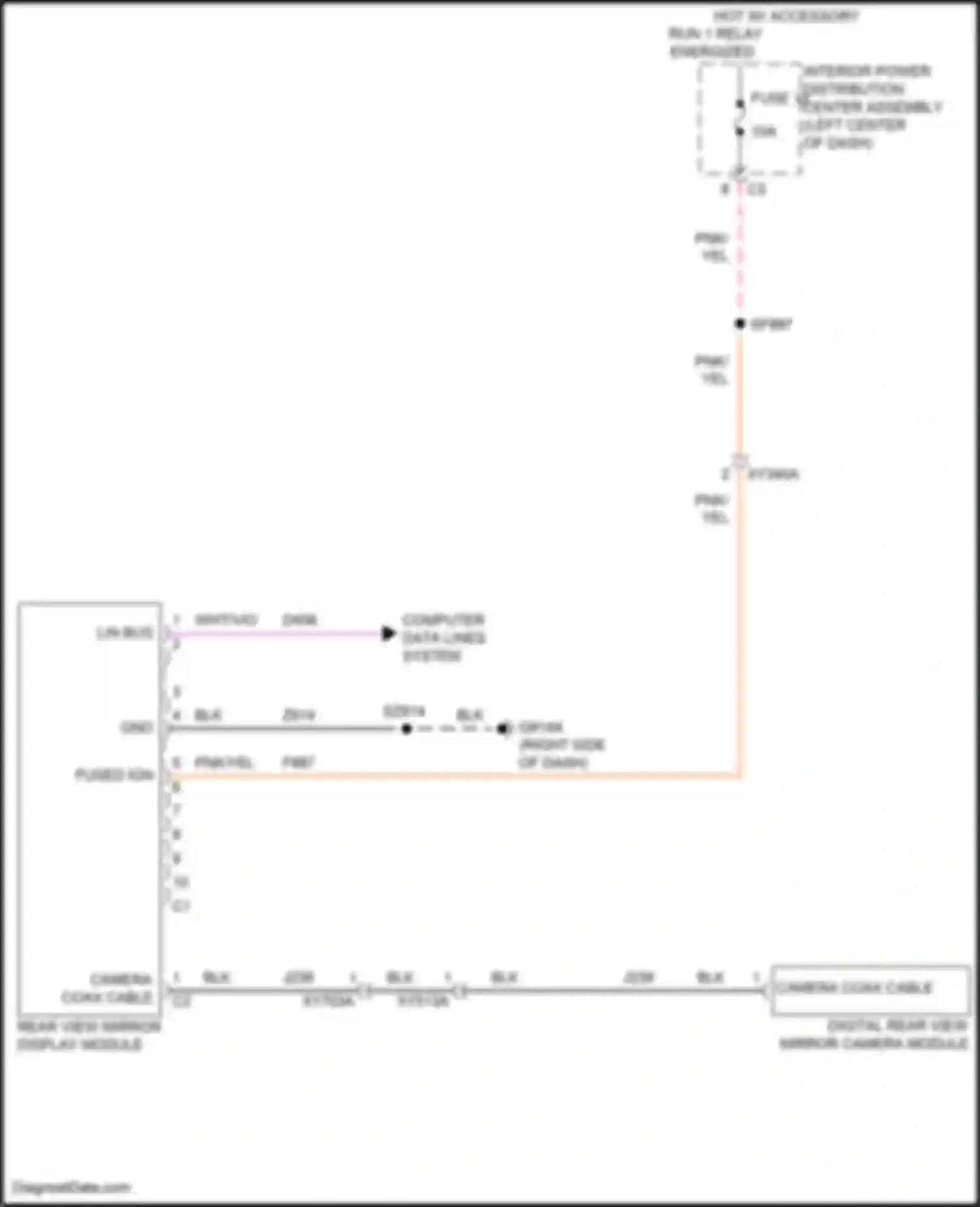 Wiring diagram fuse 13 for Jeep Wagoneer WS (2021-2024) (1 of 14)
