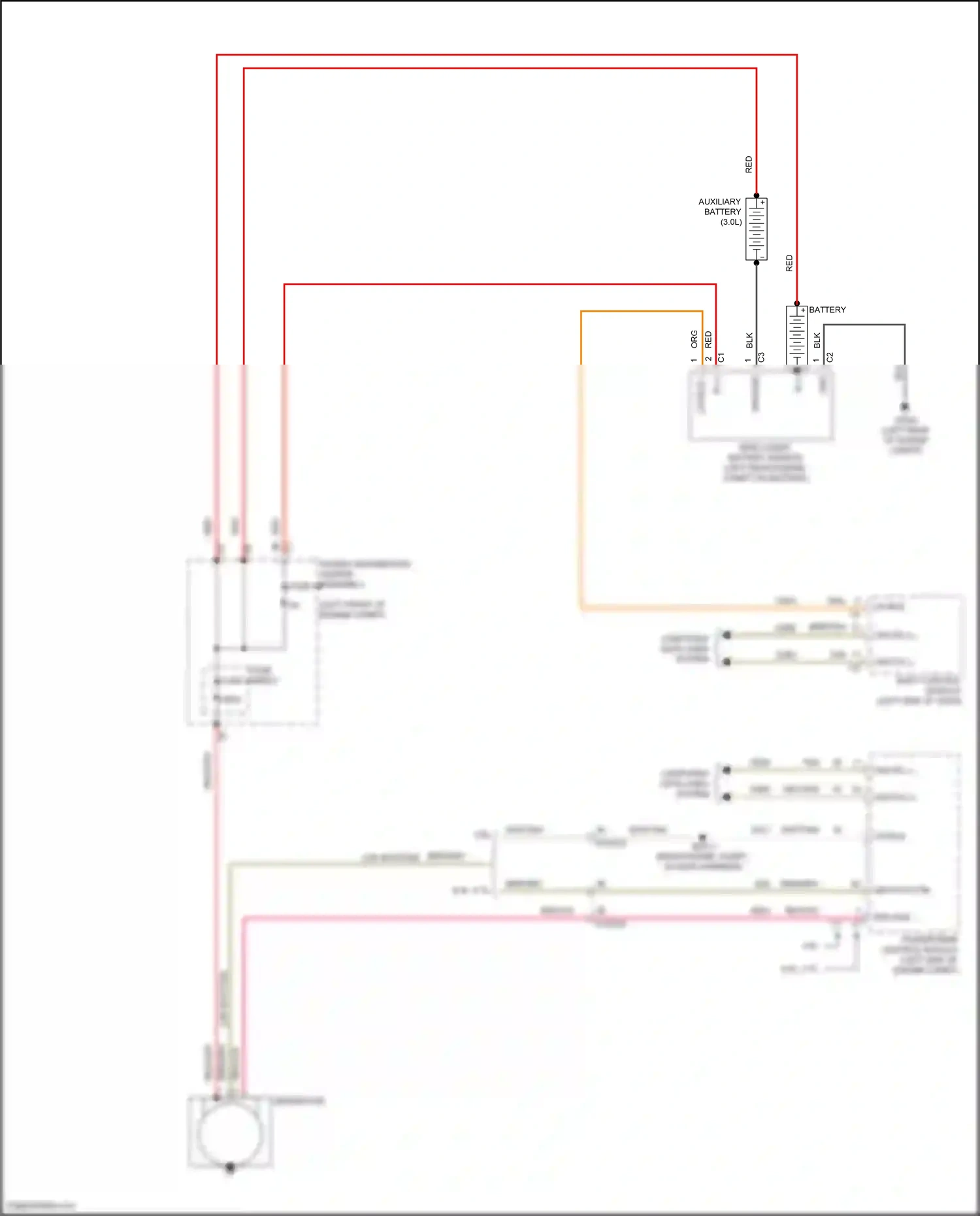 Jeep Wagoneer WS (2021-2024) fuse array wiring diagram  (1 of 4)