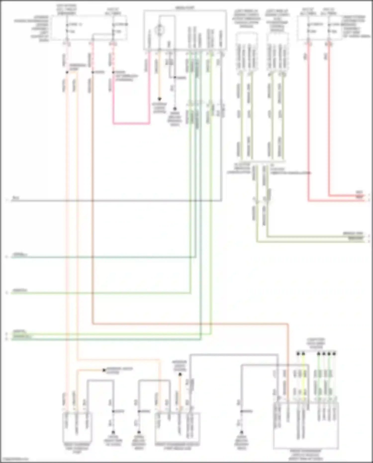 Wiring diagram lh audio sig for Jeep Wagoneer WS (2021-2024) (3 of 8)