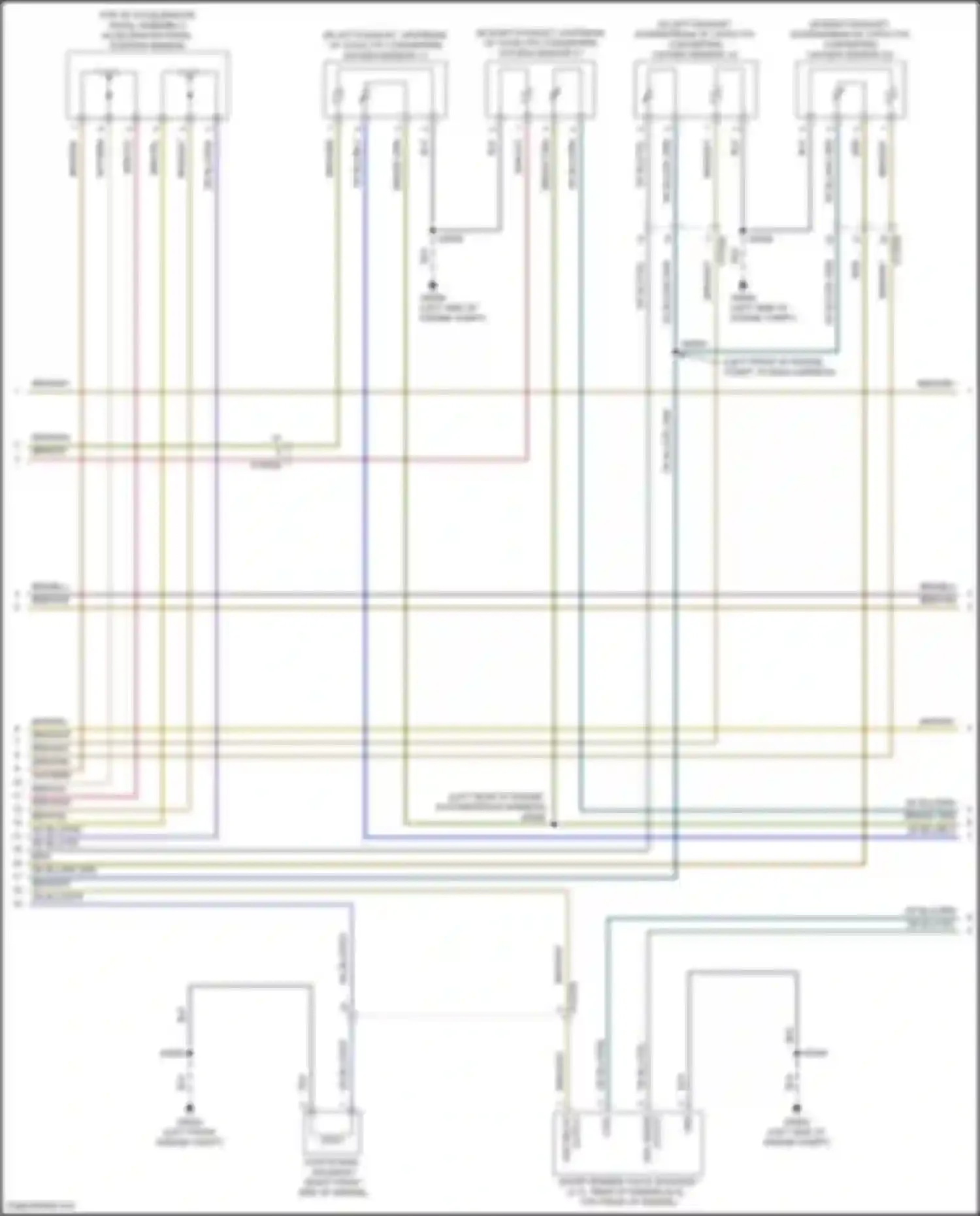 Wiring diagram oxygen sensor 2/1 for Jeep Wagoneer WS (2021-2024) (2 of 2)