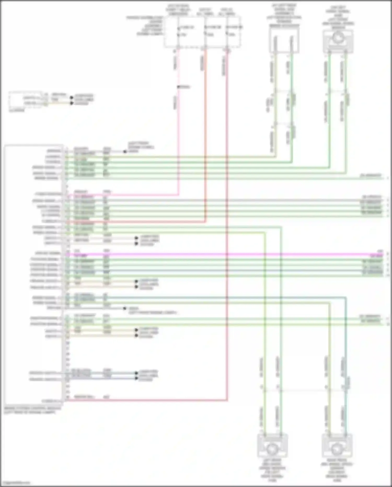 Wiring diagram position signal 2 position signal 3 for Jeep Wagoneer WS (2021-2024) (1 of 1)