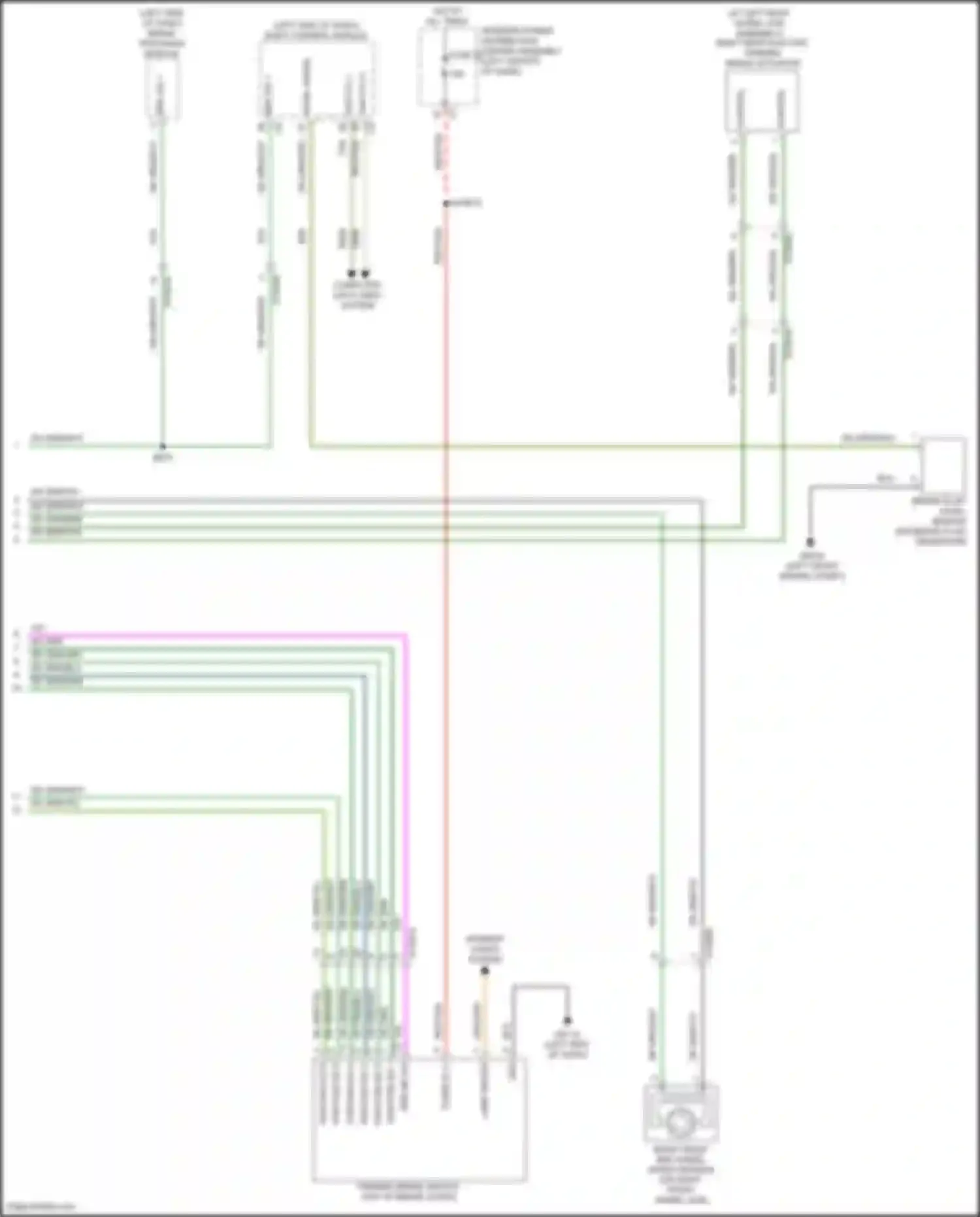 Wiring diagram right front abs wheel speed sensor for Jeep Wagoneer WS (2021-2024) (1 of 2)