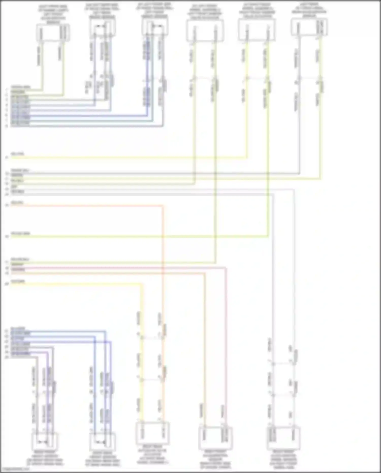 Wiring diagram right front acceleration wheel sensor for Jeep Wagoneer WS (2021-2024) (1 of 1)