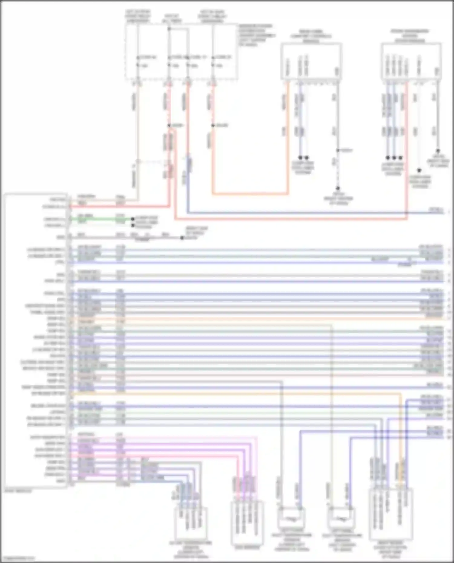 Wiring diagram sens rtn for Jeep Wagoneer WS (2021-2024) (2 of 21)