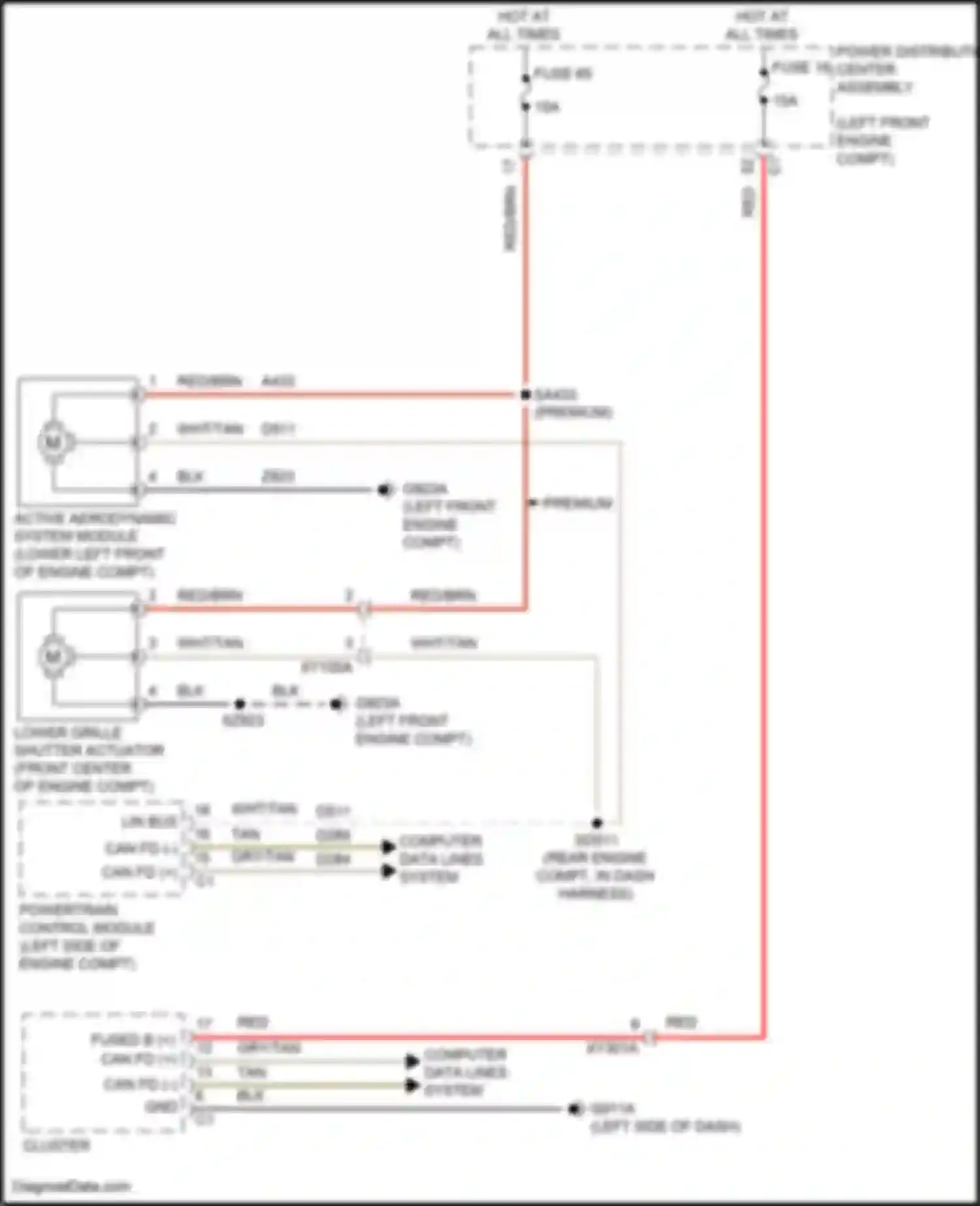 Wiring diagram tan for Jeep Wagoneer WS (2021-2024) (51 of 70)