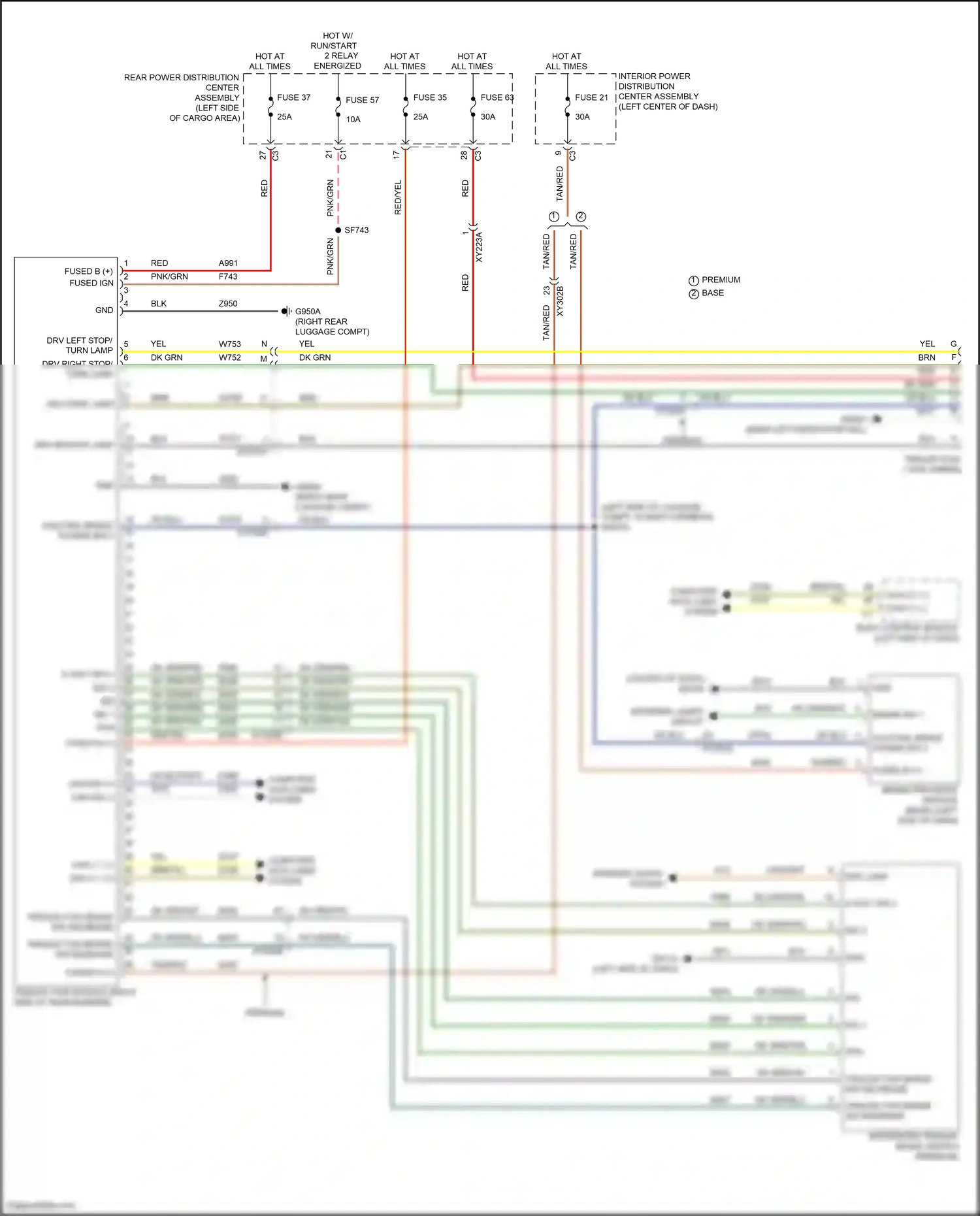 Jeep Wagoneer WS (2021-2024) trailer tow brake sw decrease wiring diagram  (1 of 1)