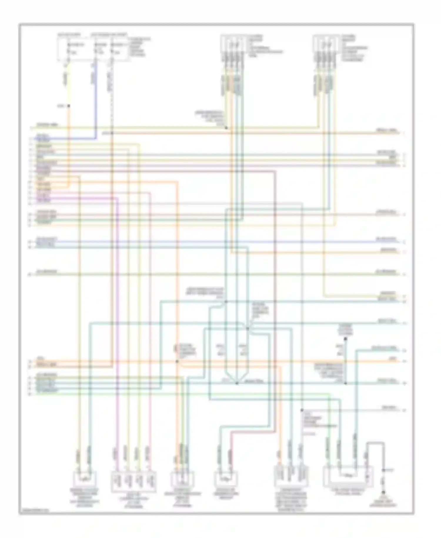 Wrangler Jeep II (1996-2006): Wiring diagram engine performance 2.4l (2 of 3)