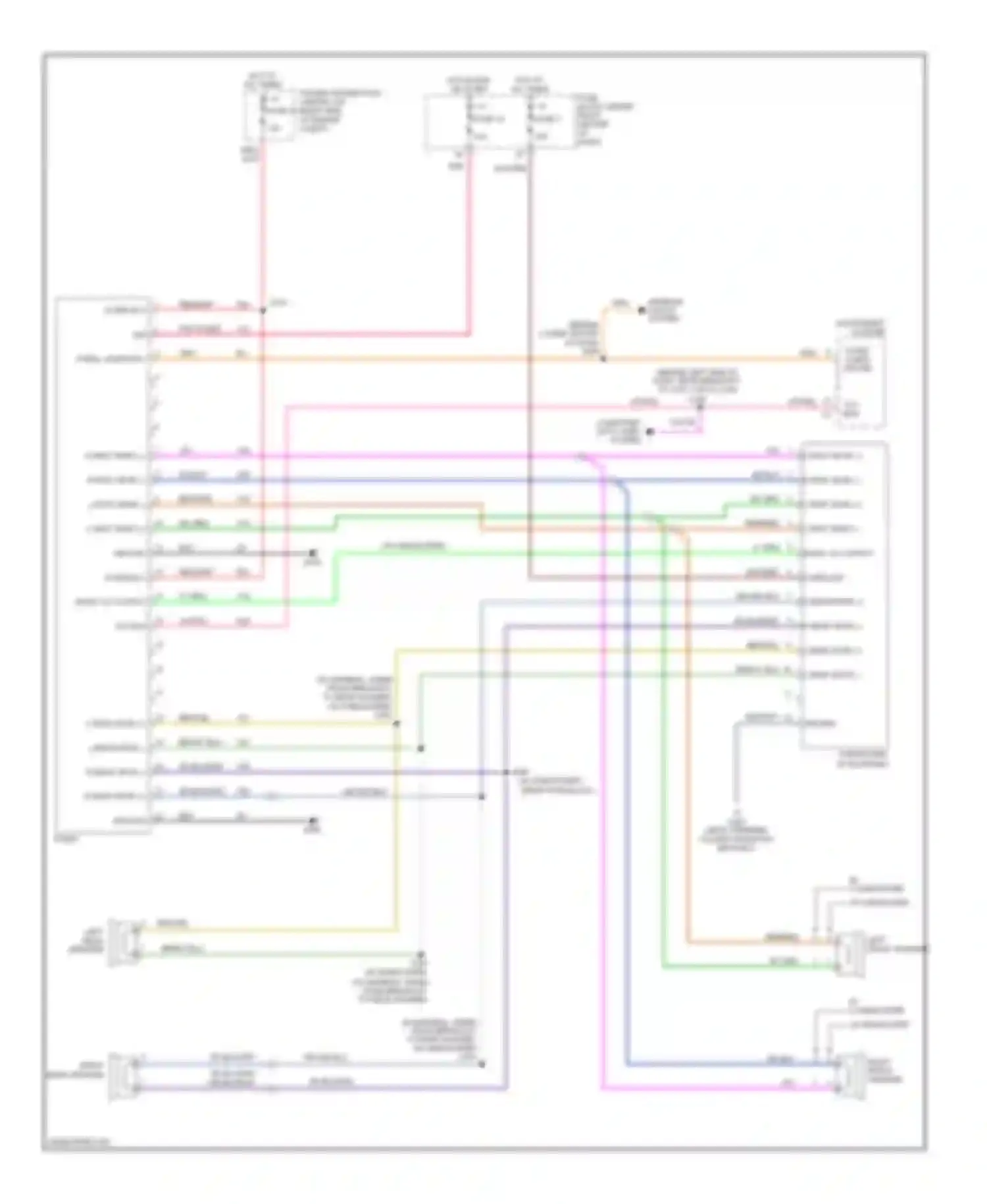 Wrangler Jeep II (1996-2006): Radio circuit