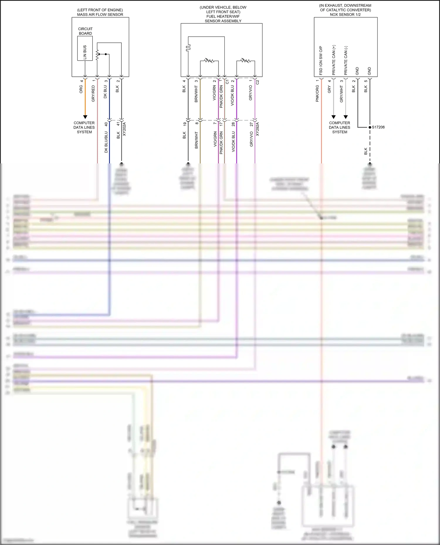 Jeep Wrangler IV (2018-2024) computer data lines system wiring diagram  (76 of 105)