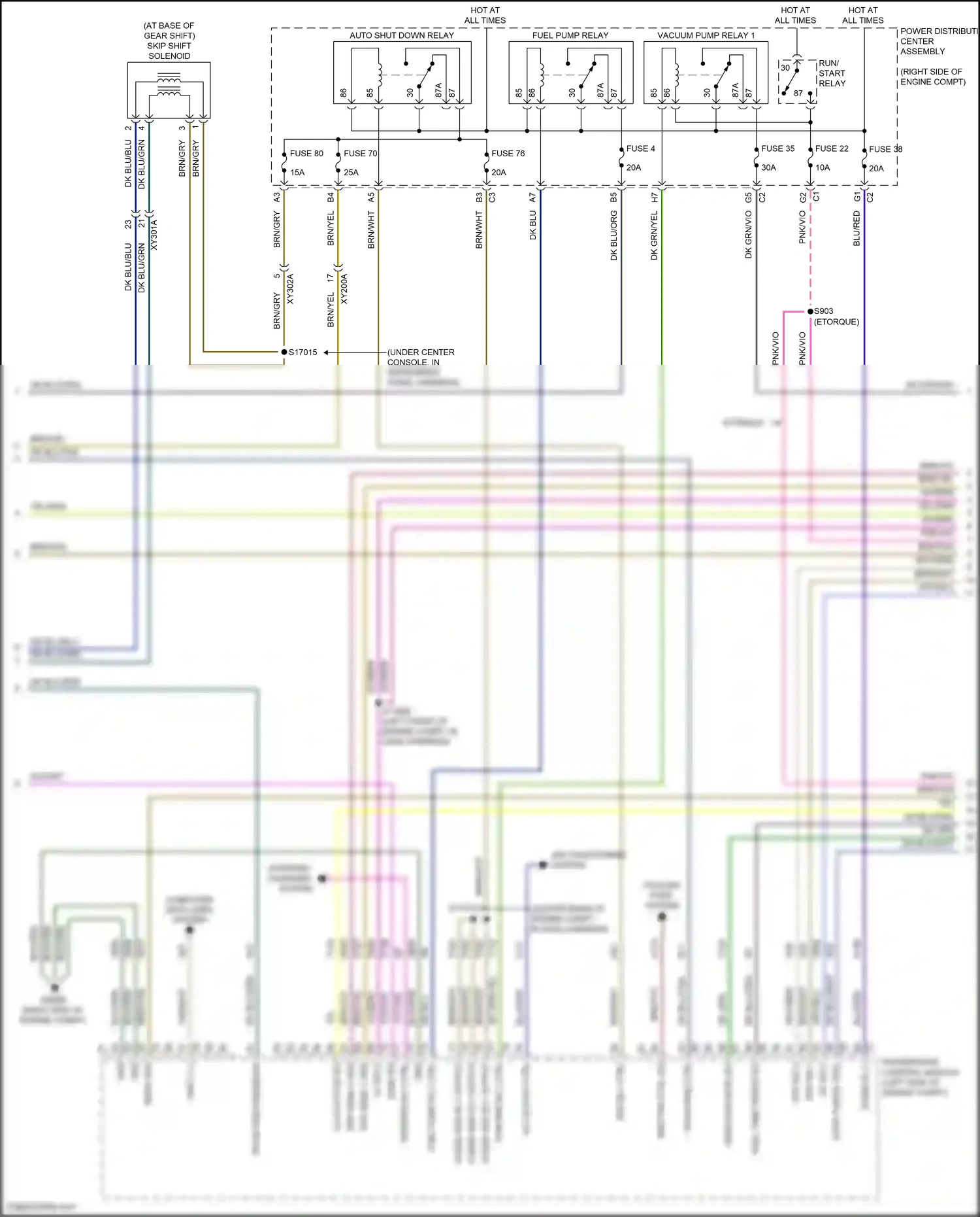 Jeep Wrangler IV (2018-2024) computer data lines system wiring diagram  (81 of 105)