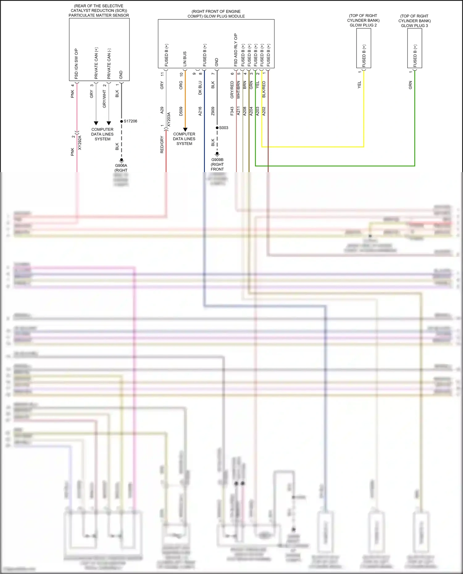 Jeep Wrangler IV (2018-2024) computer data lines system wiring diagram  (74 of 105)