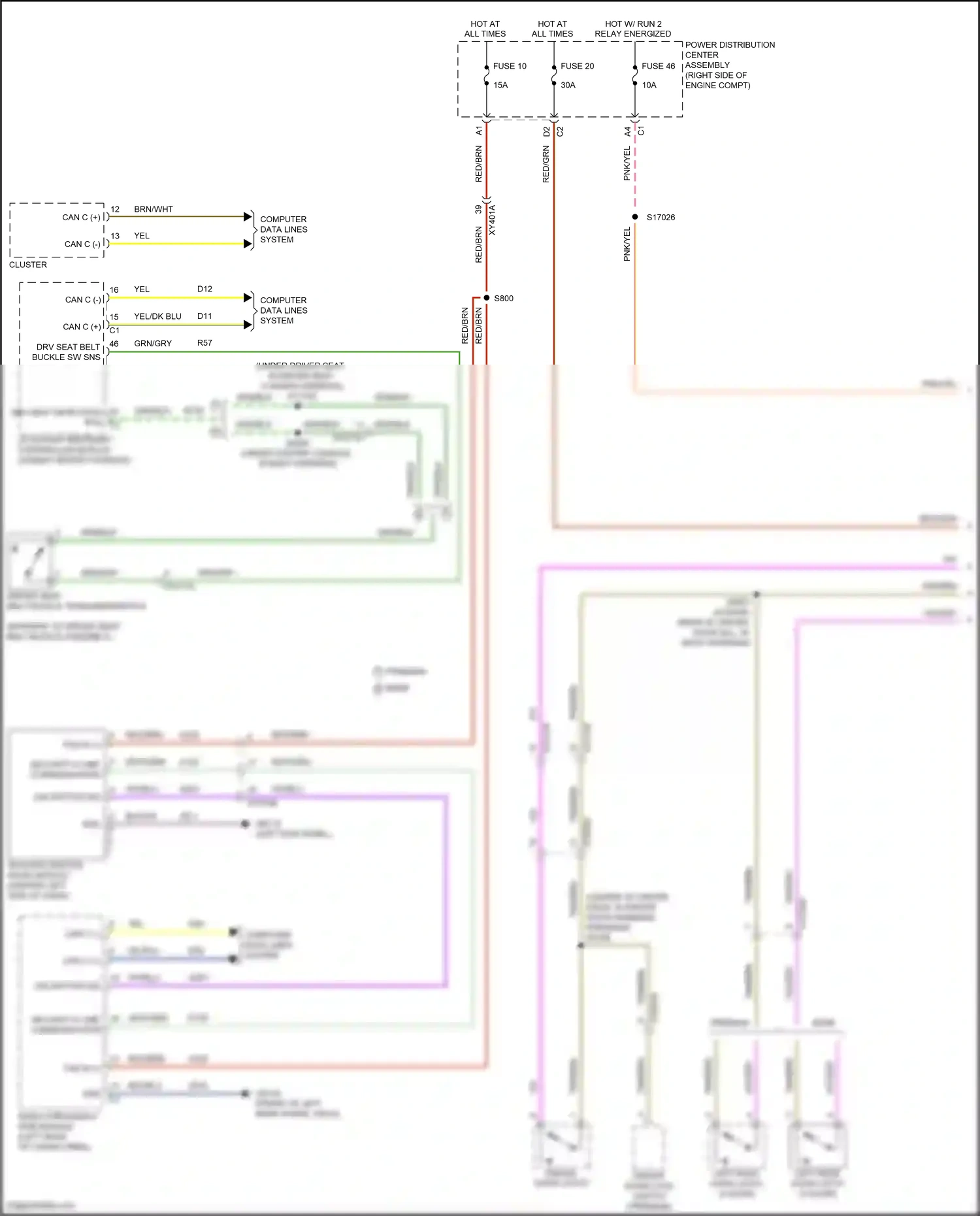 Jeep Wrangler IV (2018-2024) computer data lines system wiring diagram  (34 of 105)