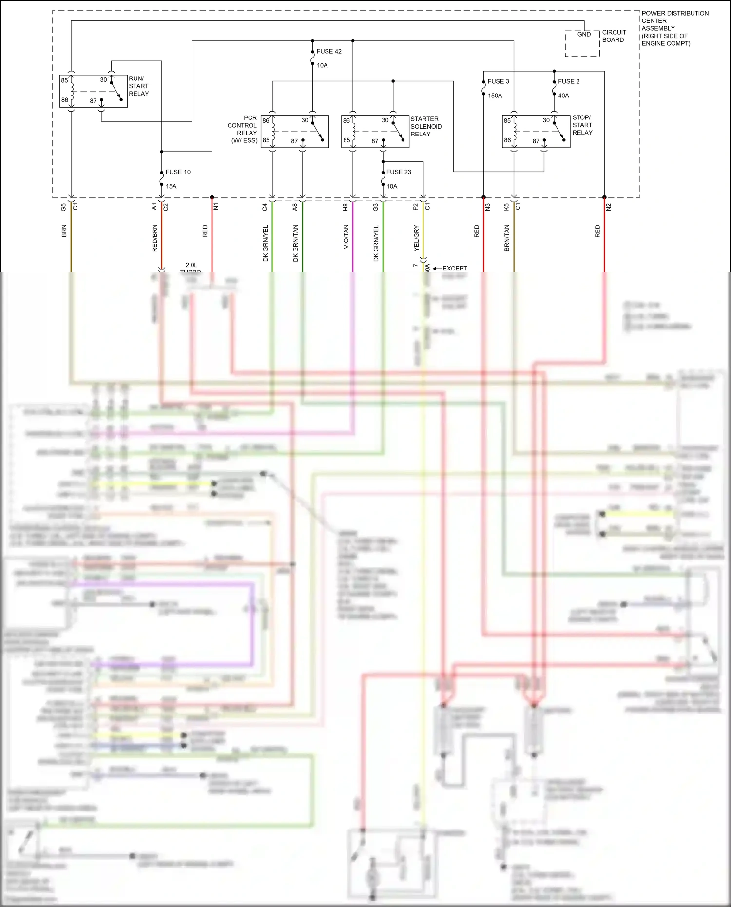 Jeep Wrangler IV (2018-2024) computer data lines system wiring diagram  (38 of 105)