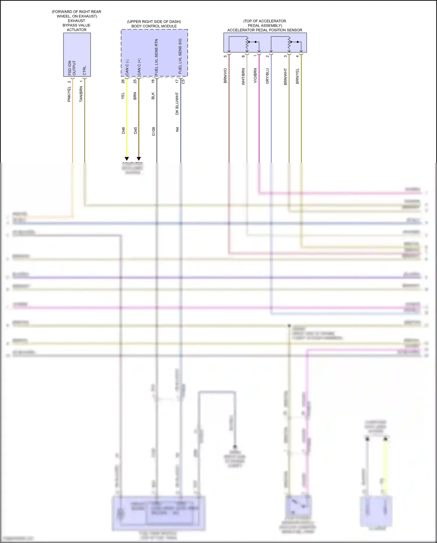 Jeep Wrangler IV (2018-2024) computer data lines system wiring diagram  (90 of 105)