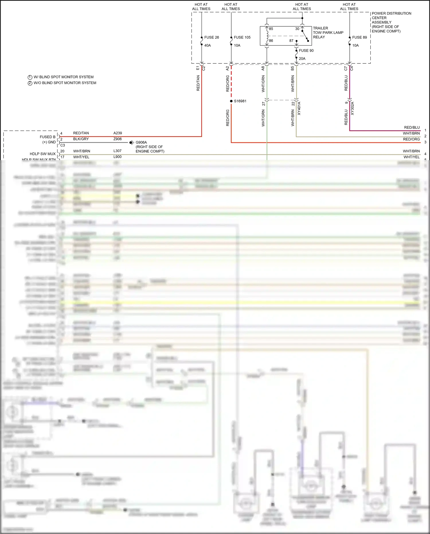 Jeep Wrangler IV (2018-2024) computer data lines system wiring diagram  (61 of 105)