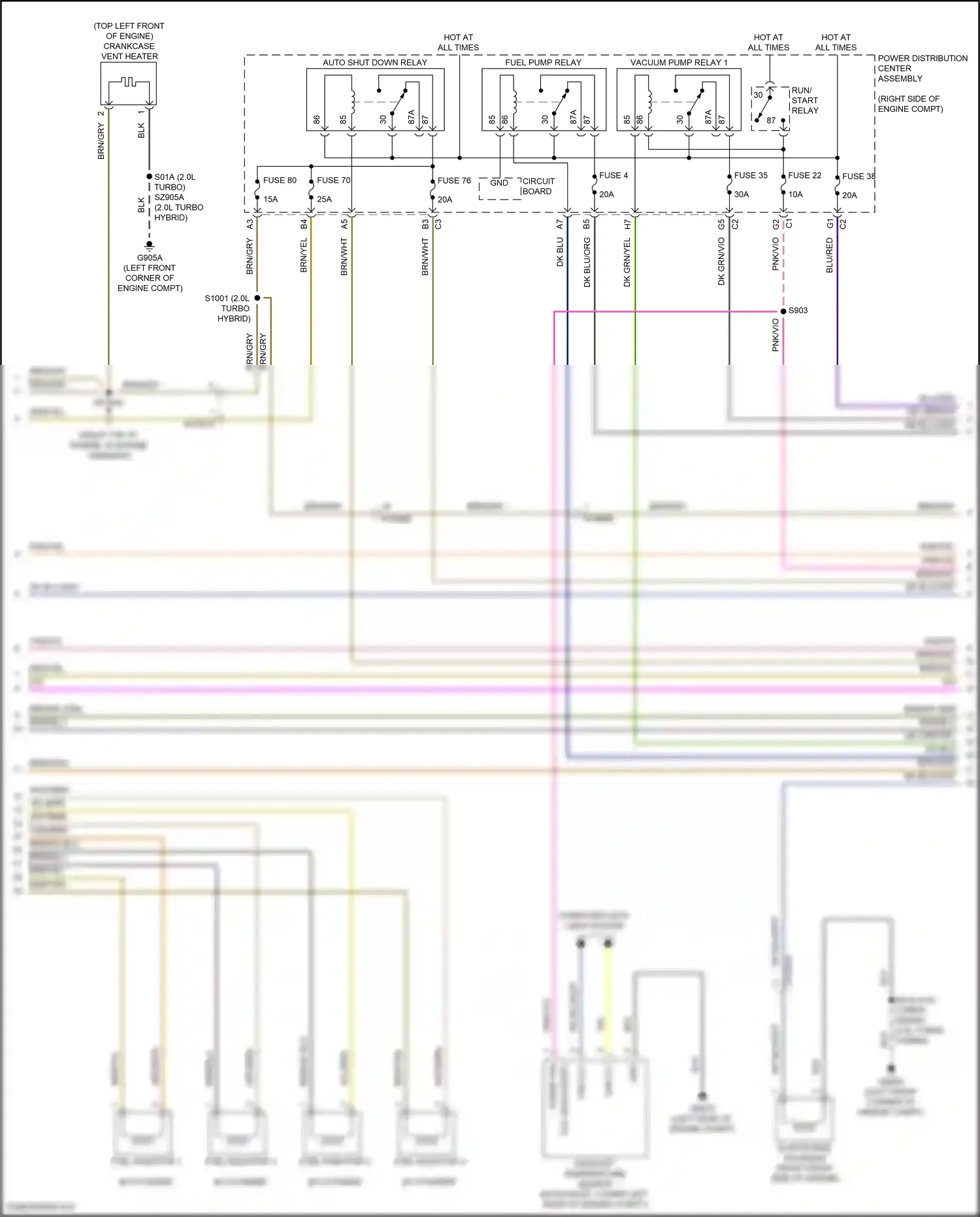 Jeep Wrangler IV (2018-2024) computer data lines system wiring diagram  (71 of 105)