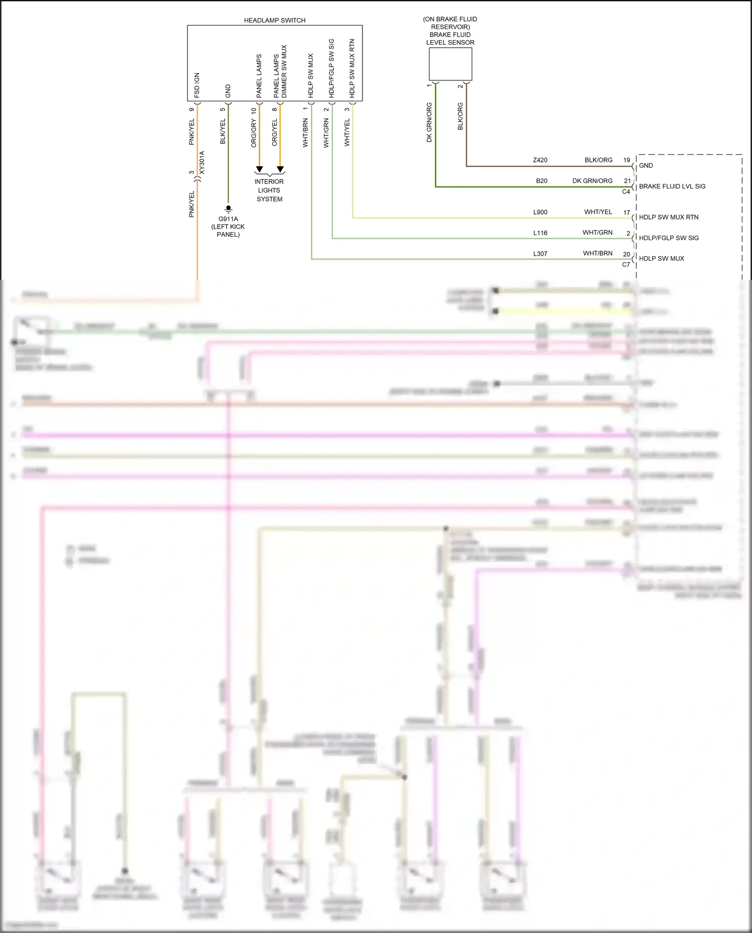 Jeep Wrangler IV (2018-2024) computer data lines system wiring diagram  (35 of 105)