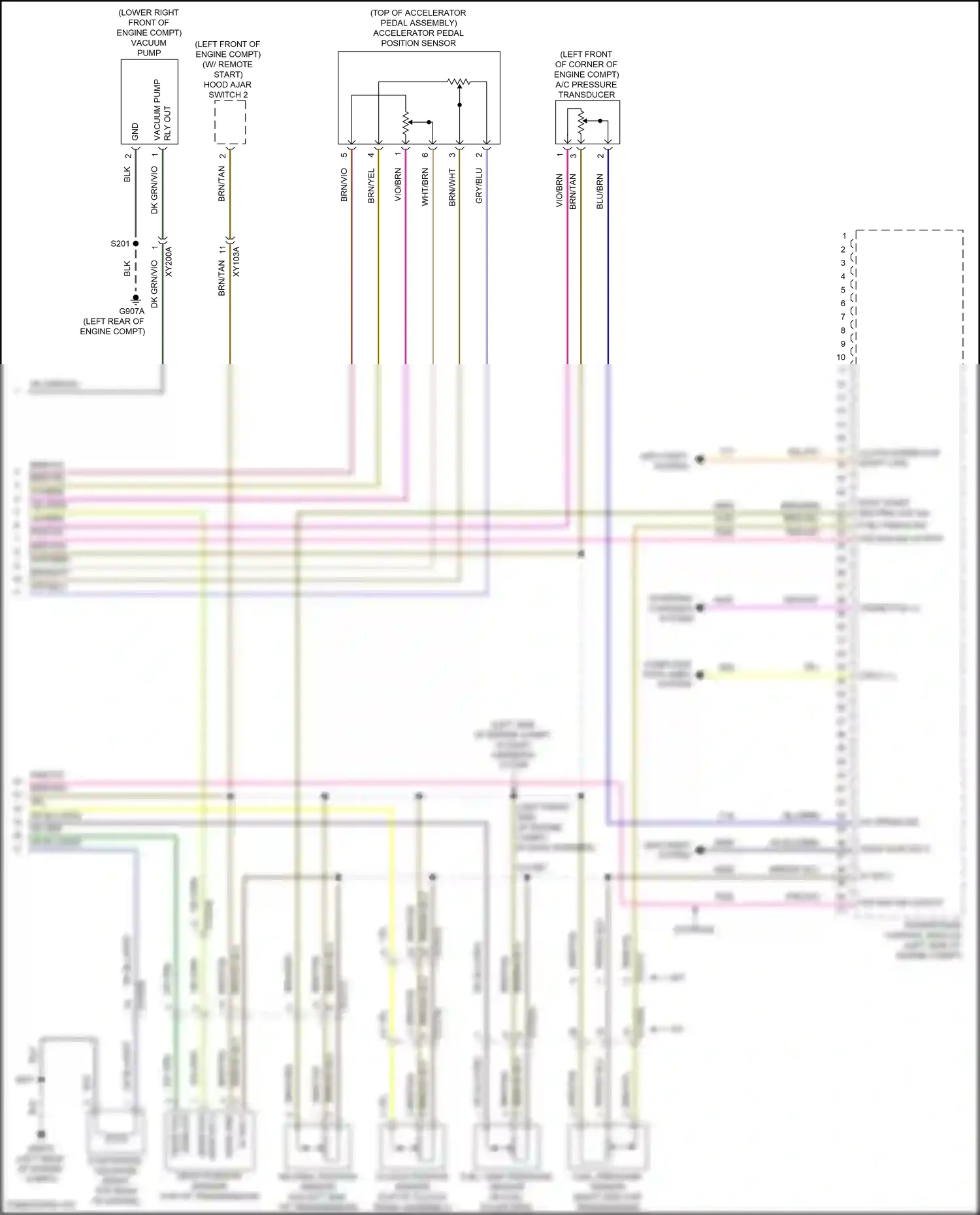 Jeep Wrangler IV (2018-2024) computer data lines system wiring diagram  (84 of 105)