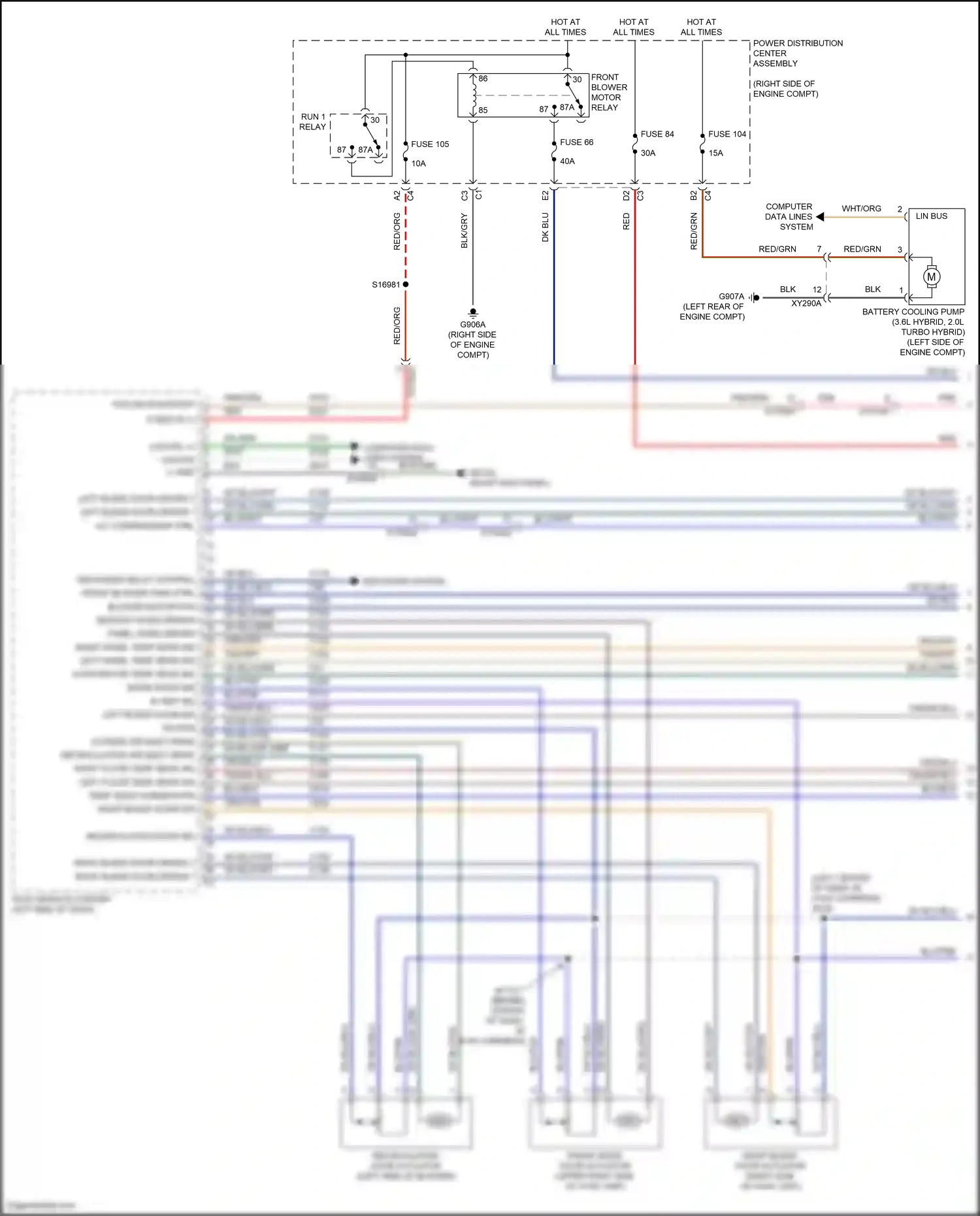 Jeep Wrangler IV (2018-2024) computer data lines system wiring diagram  (21 of 105)
