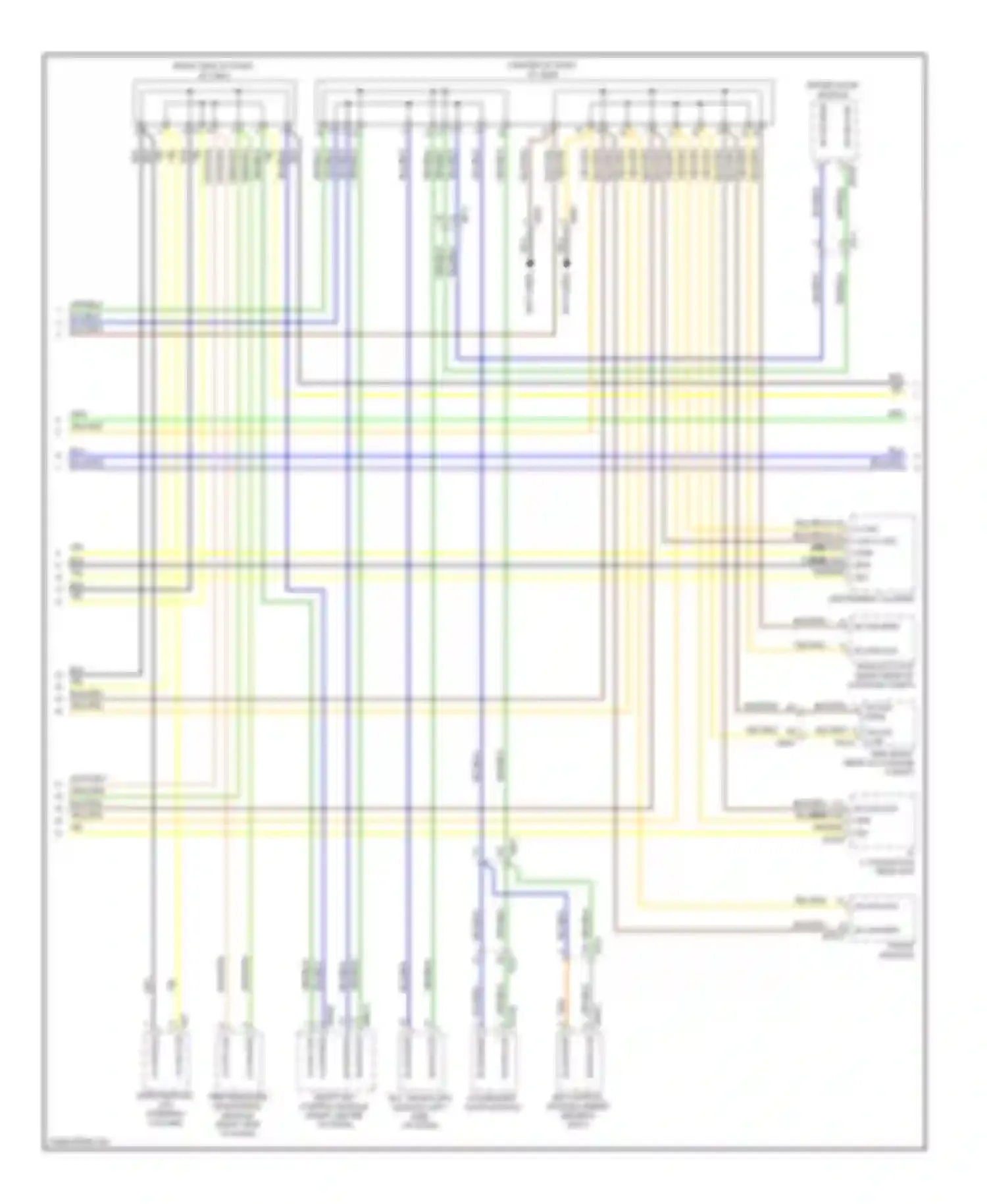 Cadenza Kia I facelift (2013-2016): Computer data lines circuit (2 of 3)