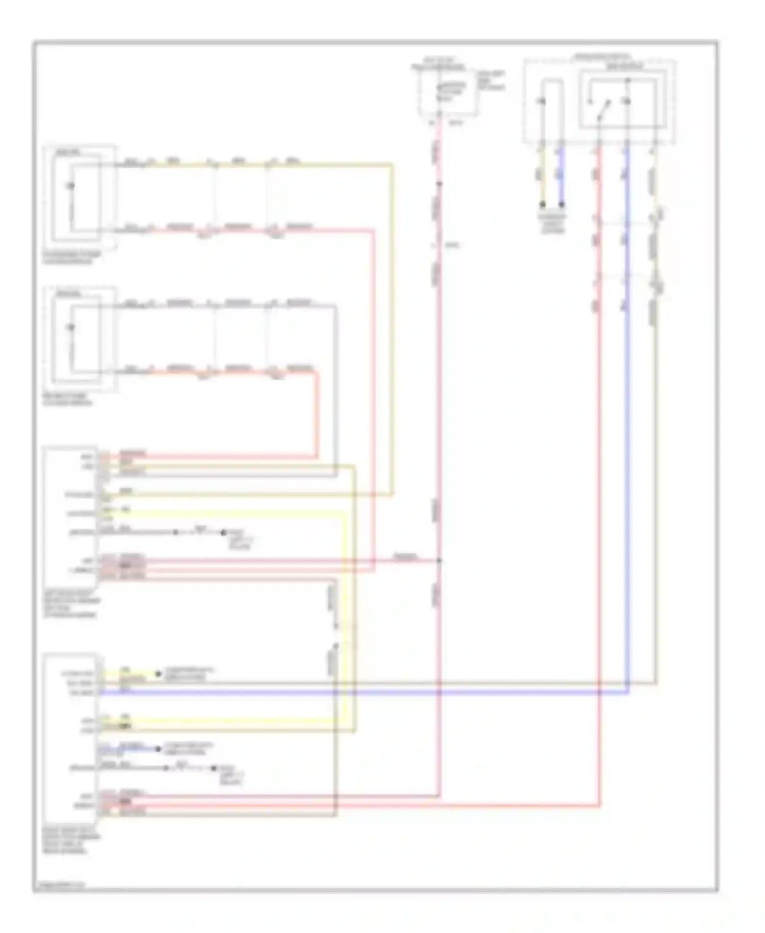 Wiring diagram 7 8 9 c-can high for Kia Cadenza I facelift (2013-2016) (1 of 1)