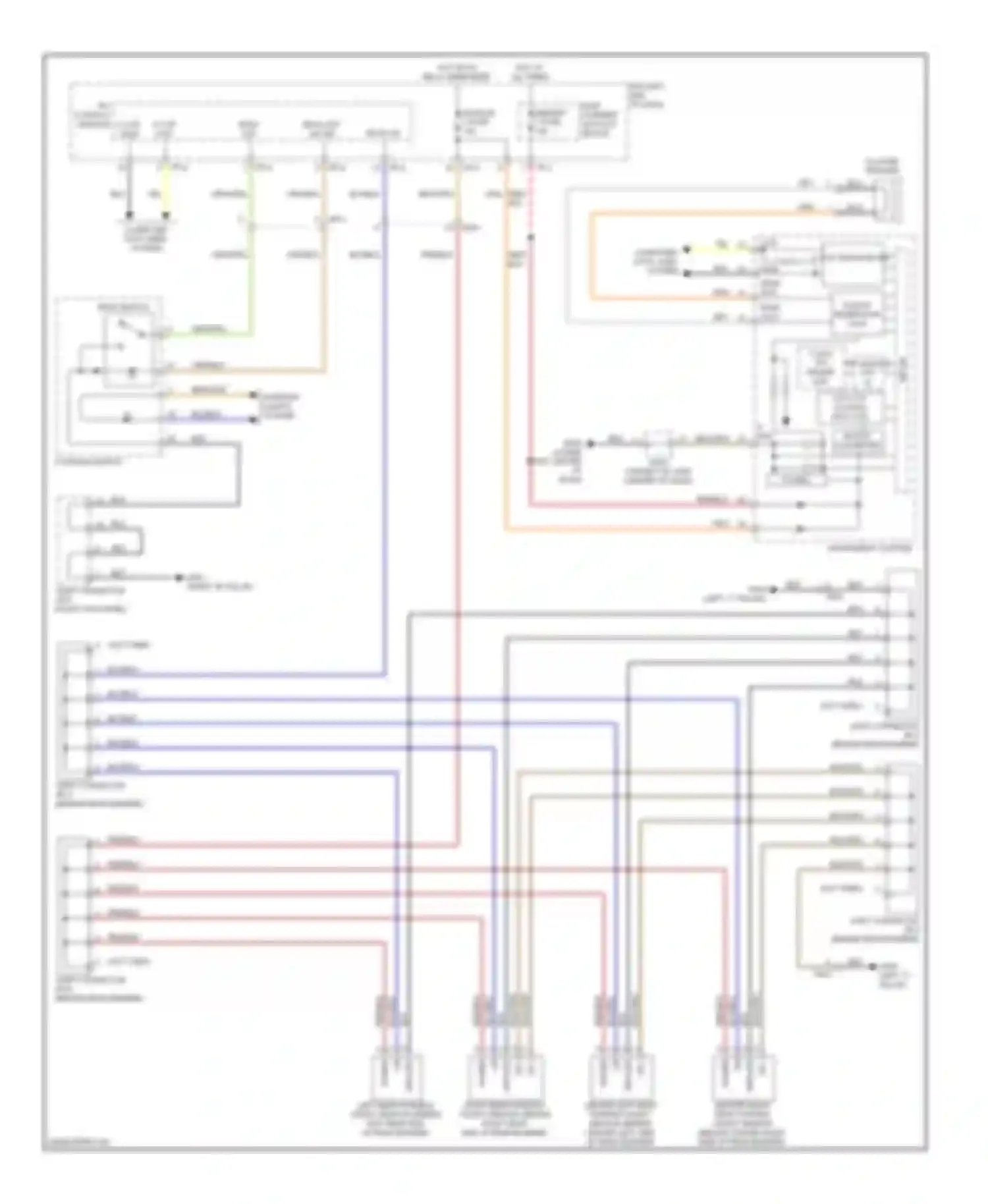Wiring diagram c-can transceiver for Kia Cadenza I facelift (2013-2016) (9 of 13)