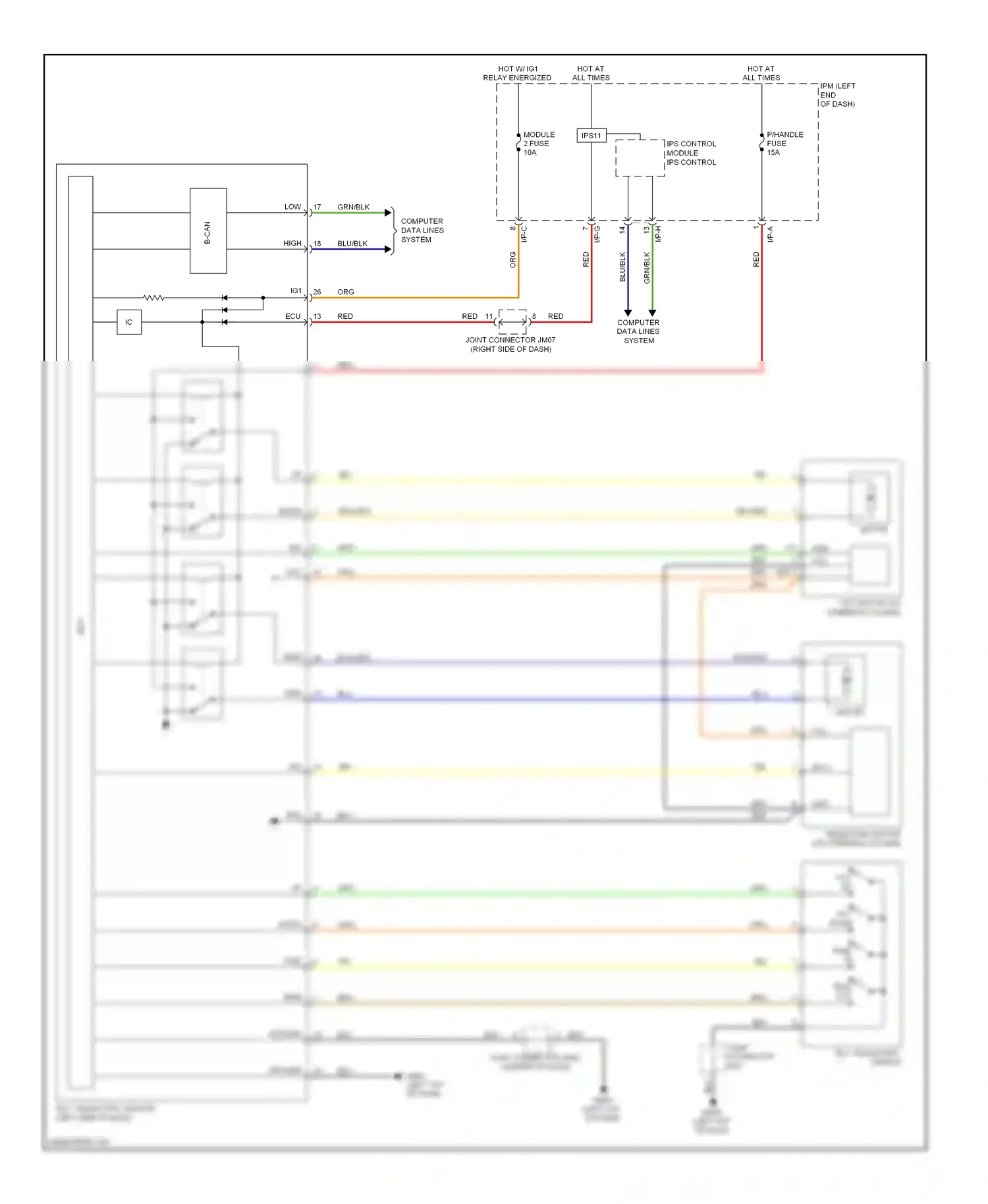 Kia Cadenza I facelift (2013-2016) grn wiring diagram  (22 of 83)