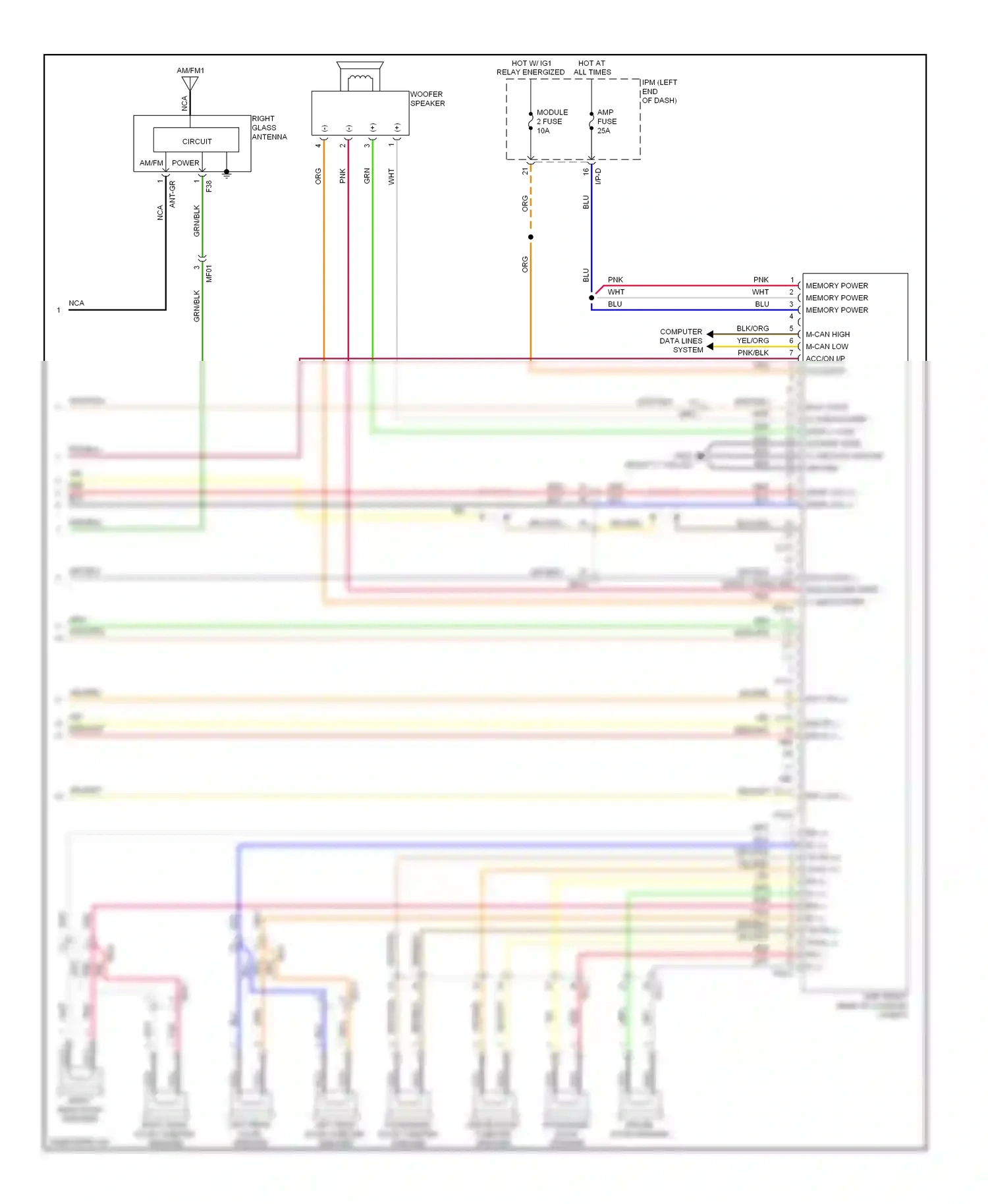 Wiring diagram gry for Kia Cadenza I facelift (2013-2016) (35 of 60)