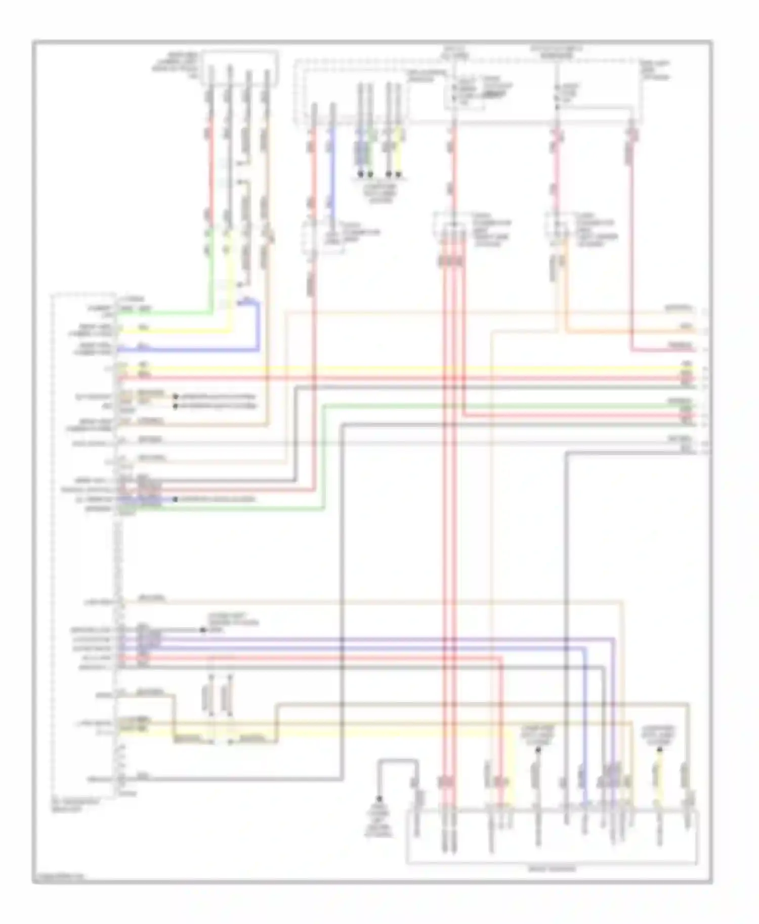 Wiring diagram i/p-c for Kia Cadenza I facelift (2013-2016) (24 of 44)