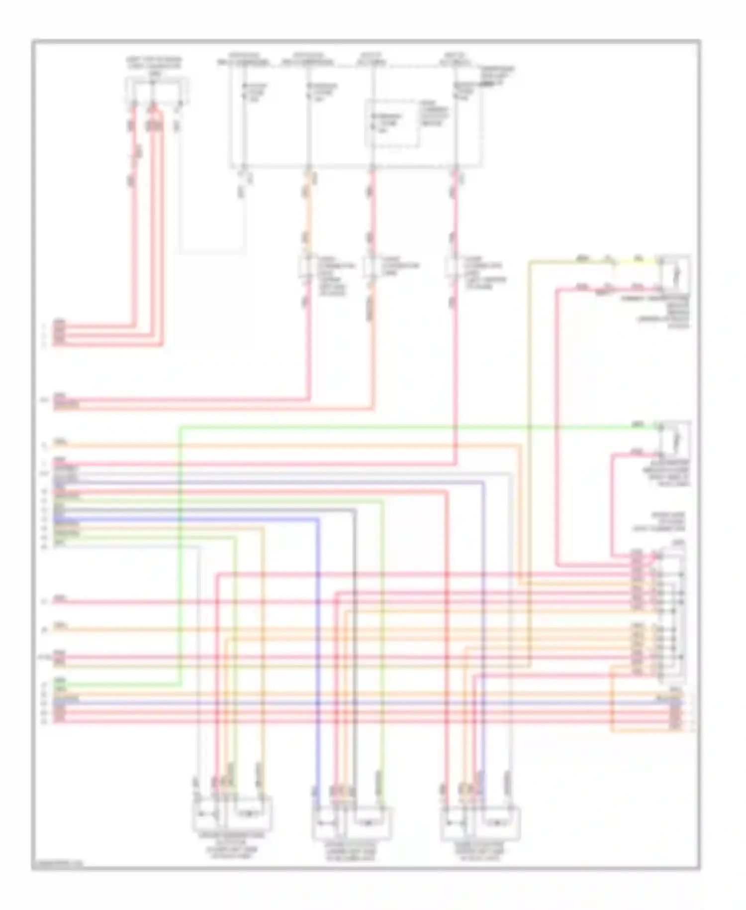 Wiring diagram module 2 fuse for Kia Cadenza I facelift (2013-2016) (3 of 43)