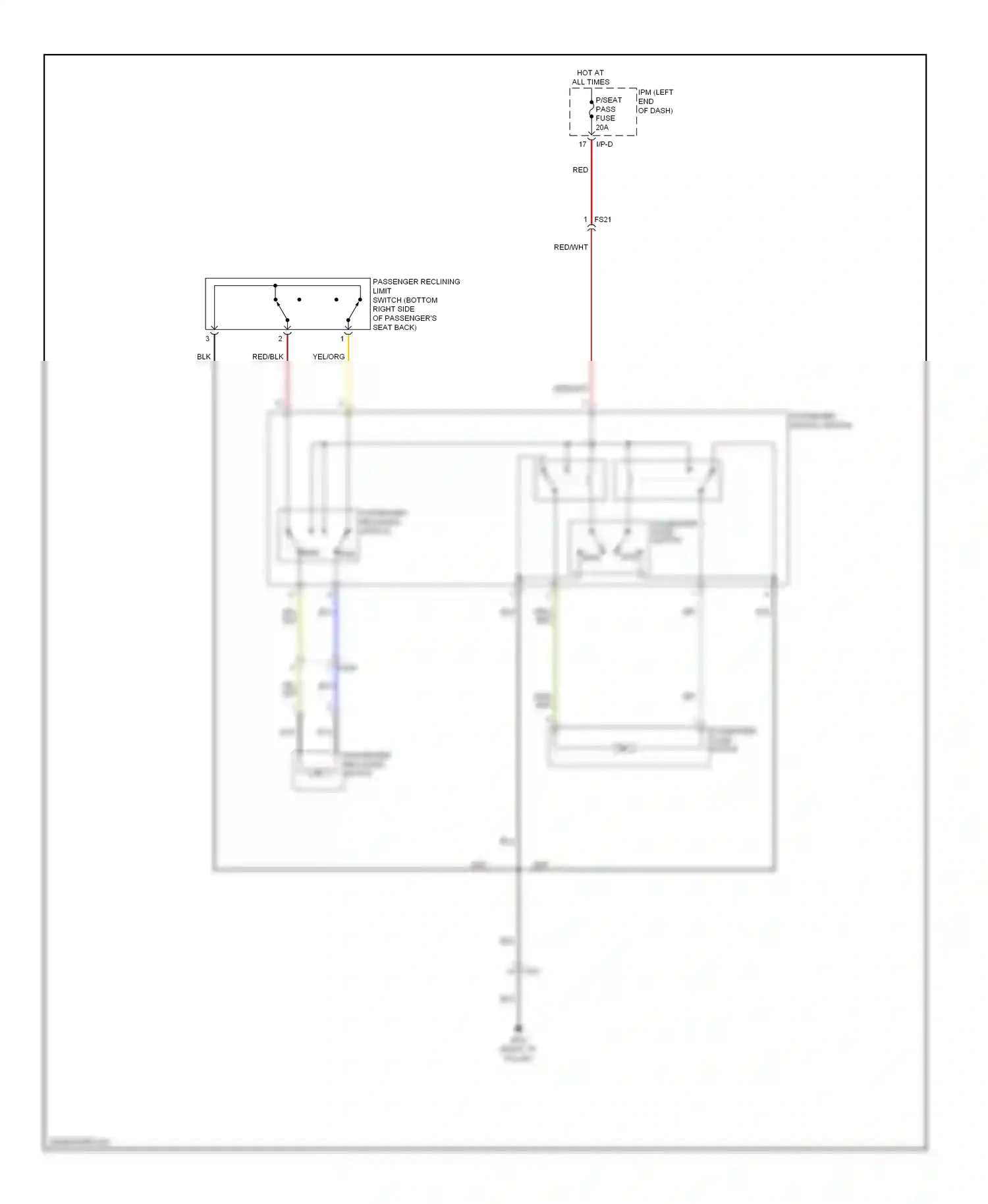 Wiring diagram nca for Kia Cadenza I facelift (2013-2016) (62 of 69)