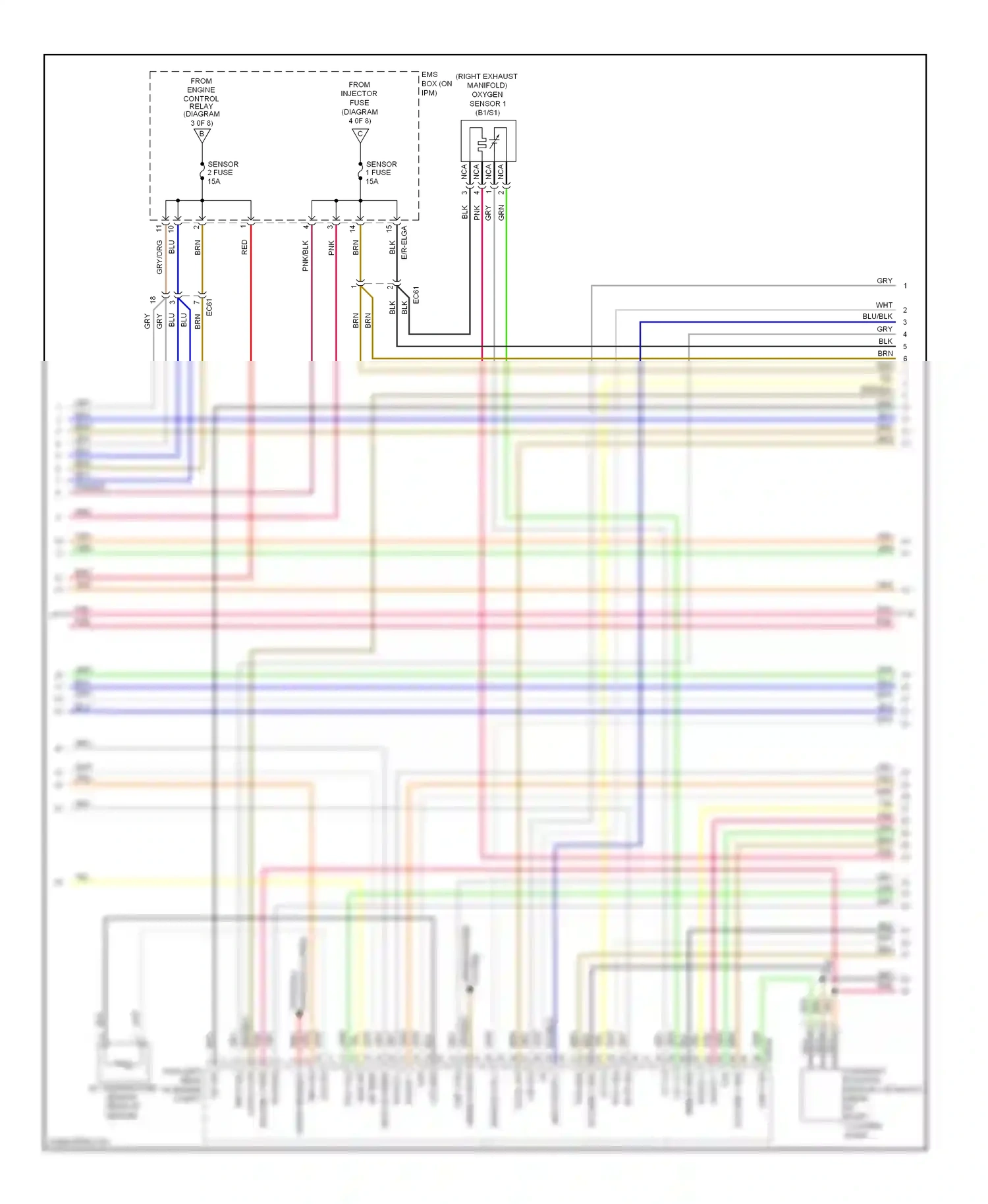 Kia Cadenza I facelift (2013-2016) shield gnd wiring diagram  (1 of 1)