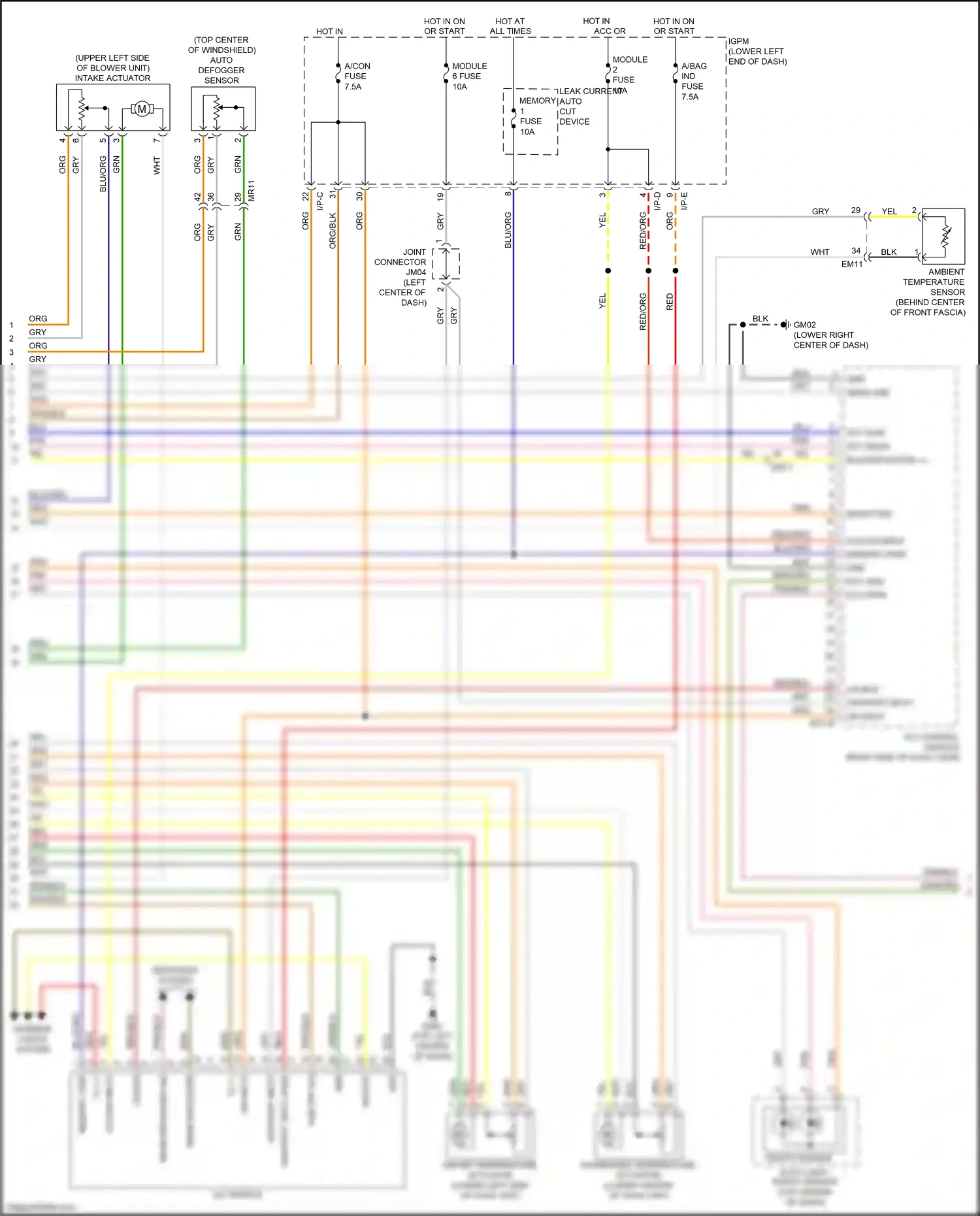 Kia Cadenza II (2016-2020) blk wiring diagram  (32 of 125)