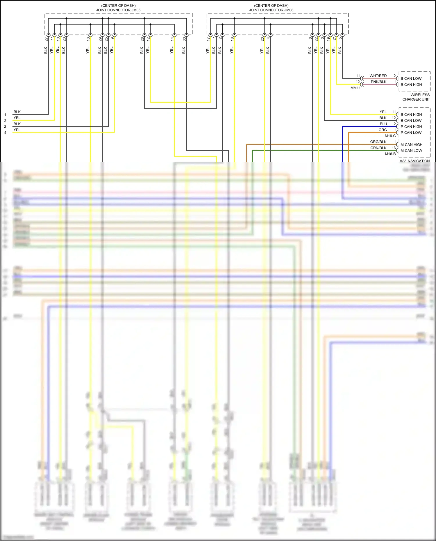 Kia Cadenza II (2016-2020) blk wiring diagram  (34 of 125)
