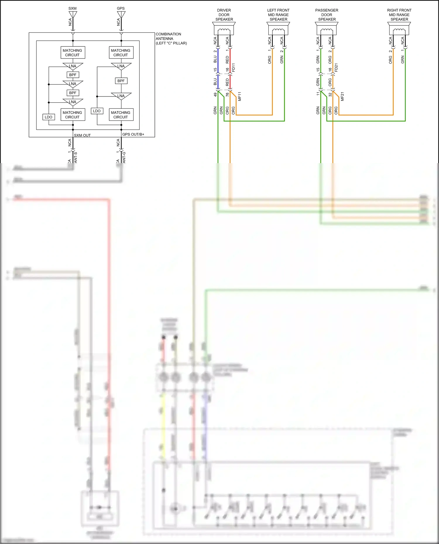 Kia Cadenza II (2016-2020) blk wiring diagram  (117 of 125)