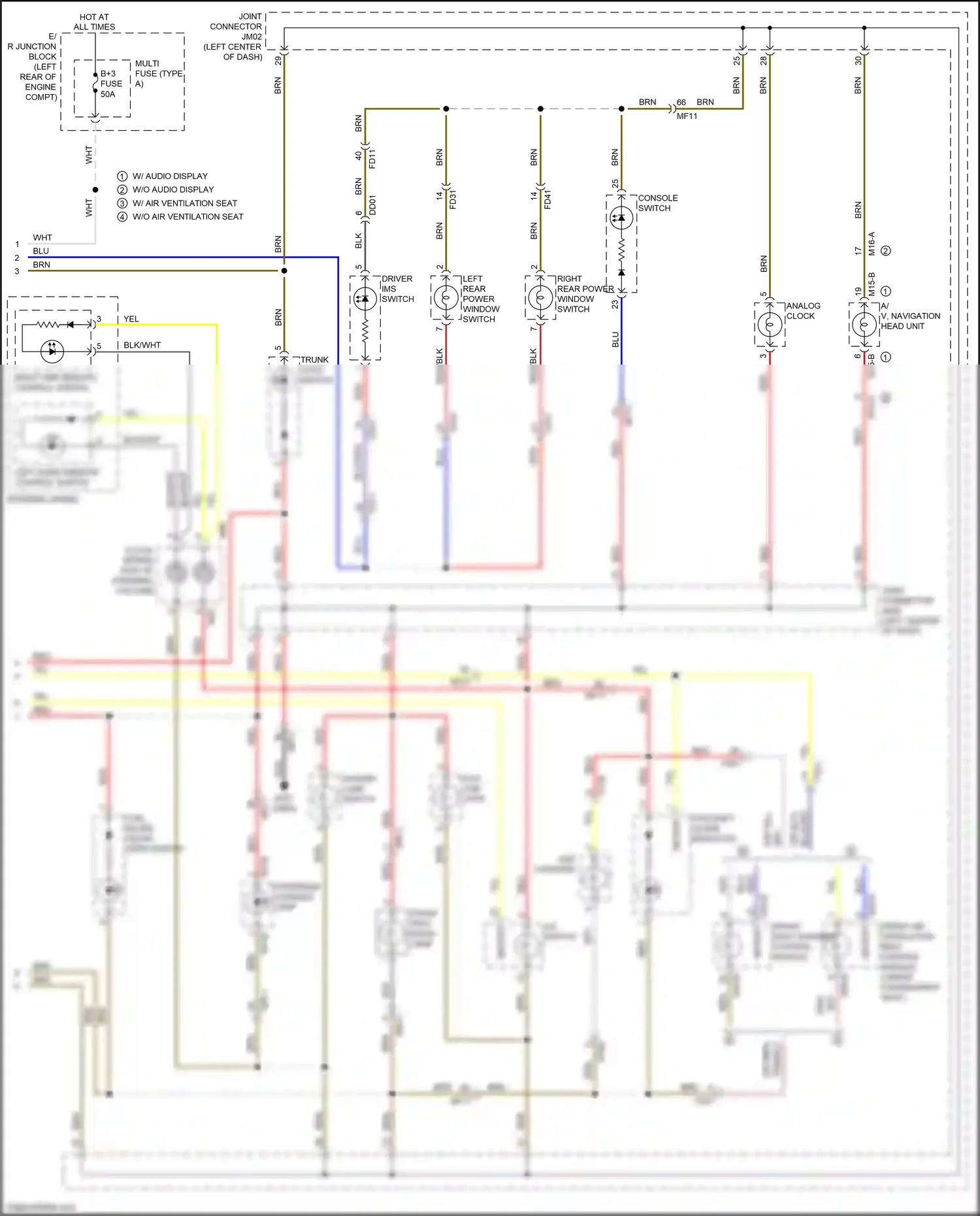 Kia Cadenza II (2016-2020) blk wiring diagram  (23 of 125)