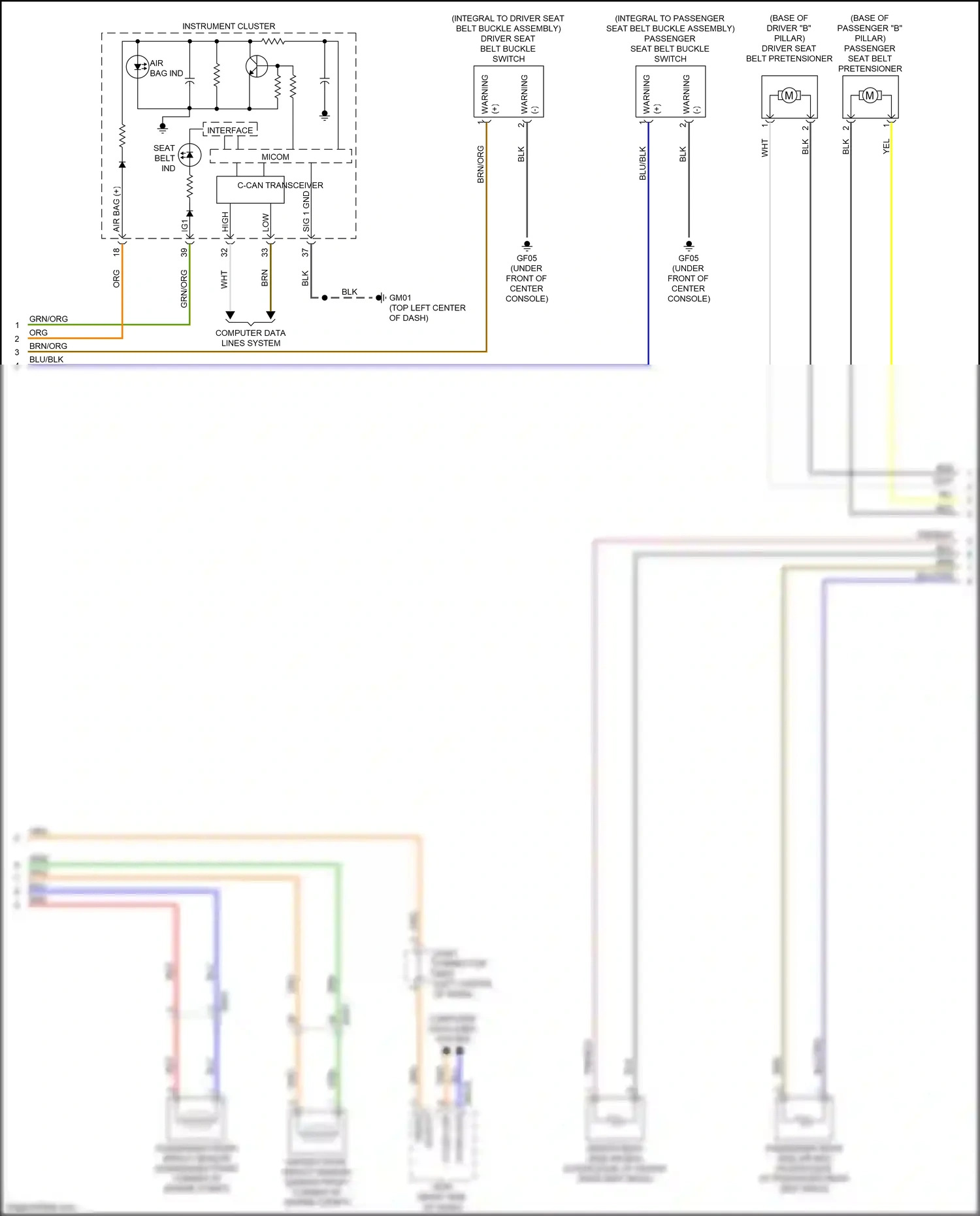 Kia Cadenza II (2016-2020) blk wiring diagram  (79 of 125)