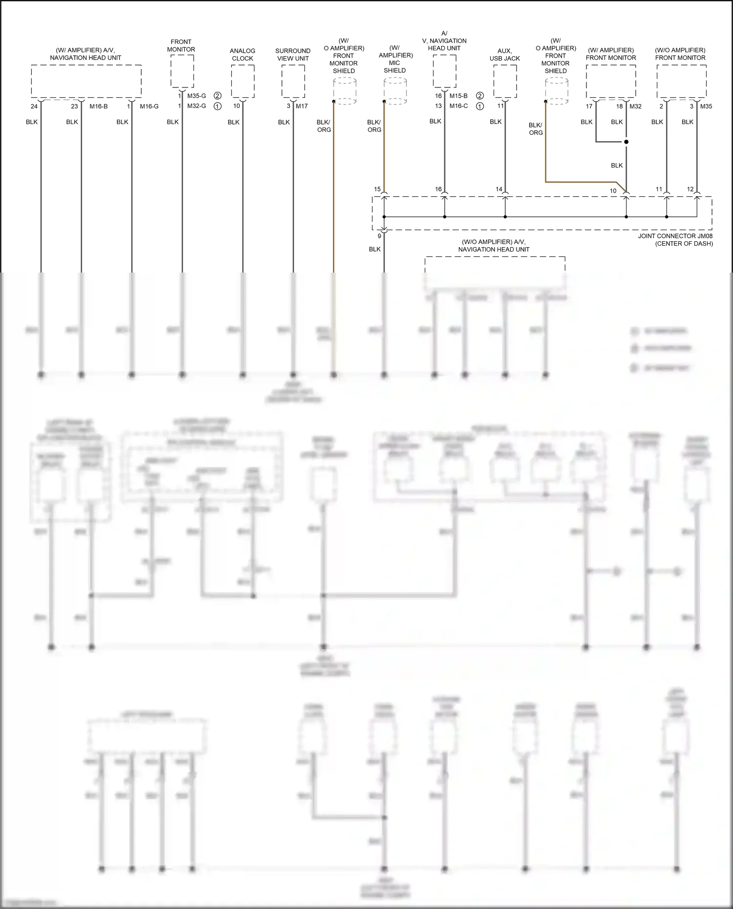 Kia Cadenza II (2016-2020) blk wiring diagram  (85 of 125)