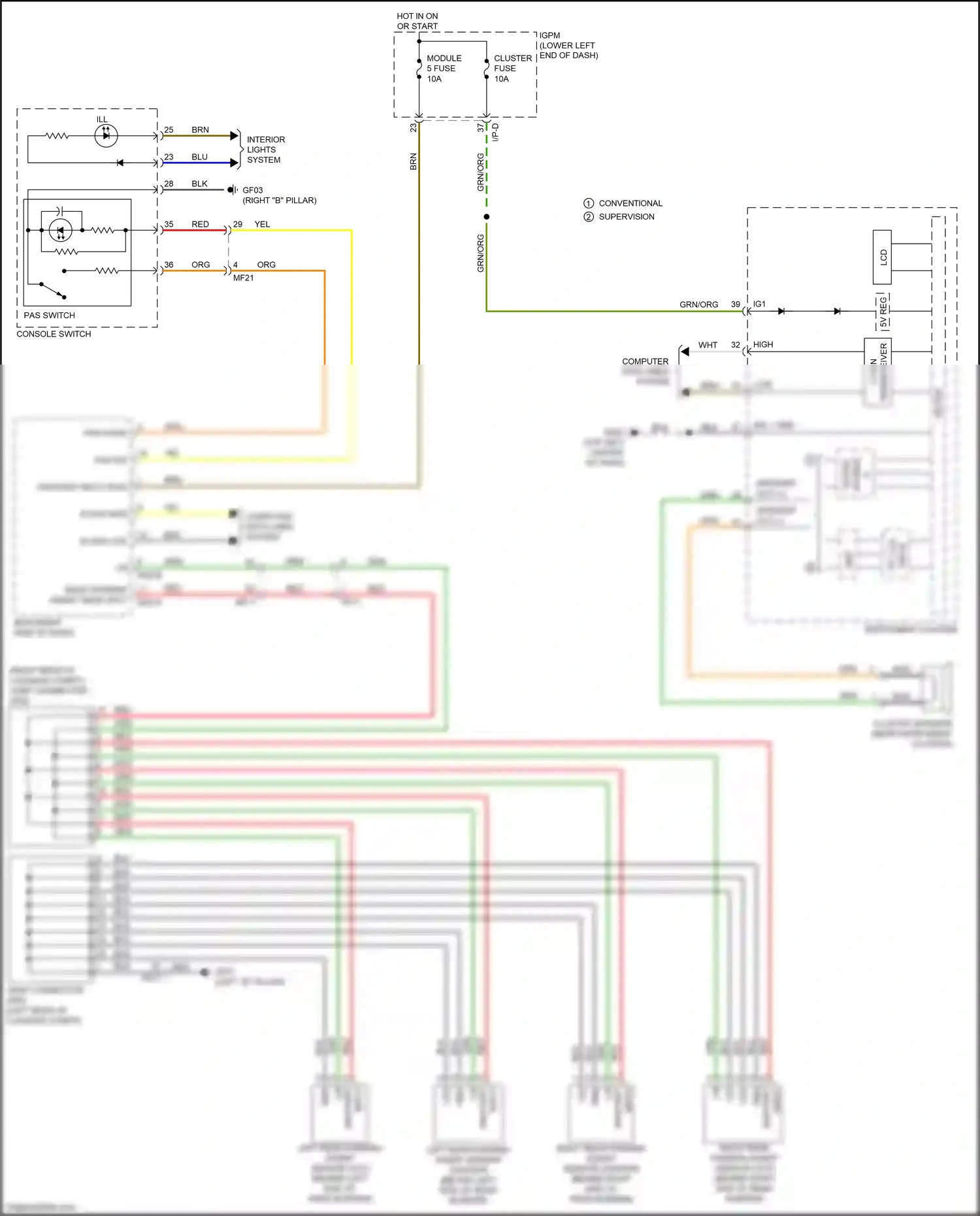 Kia Cadenza II (2016-2020) blk wiring diagram  (69 of 125)