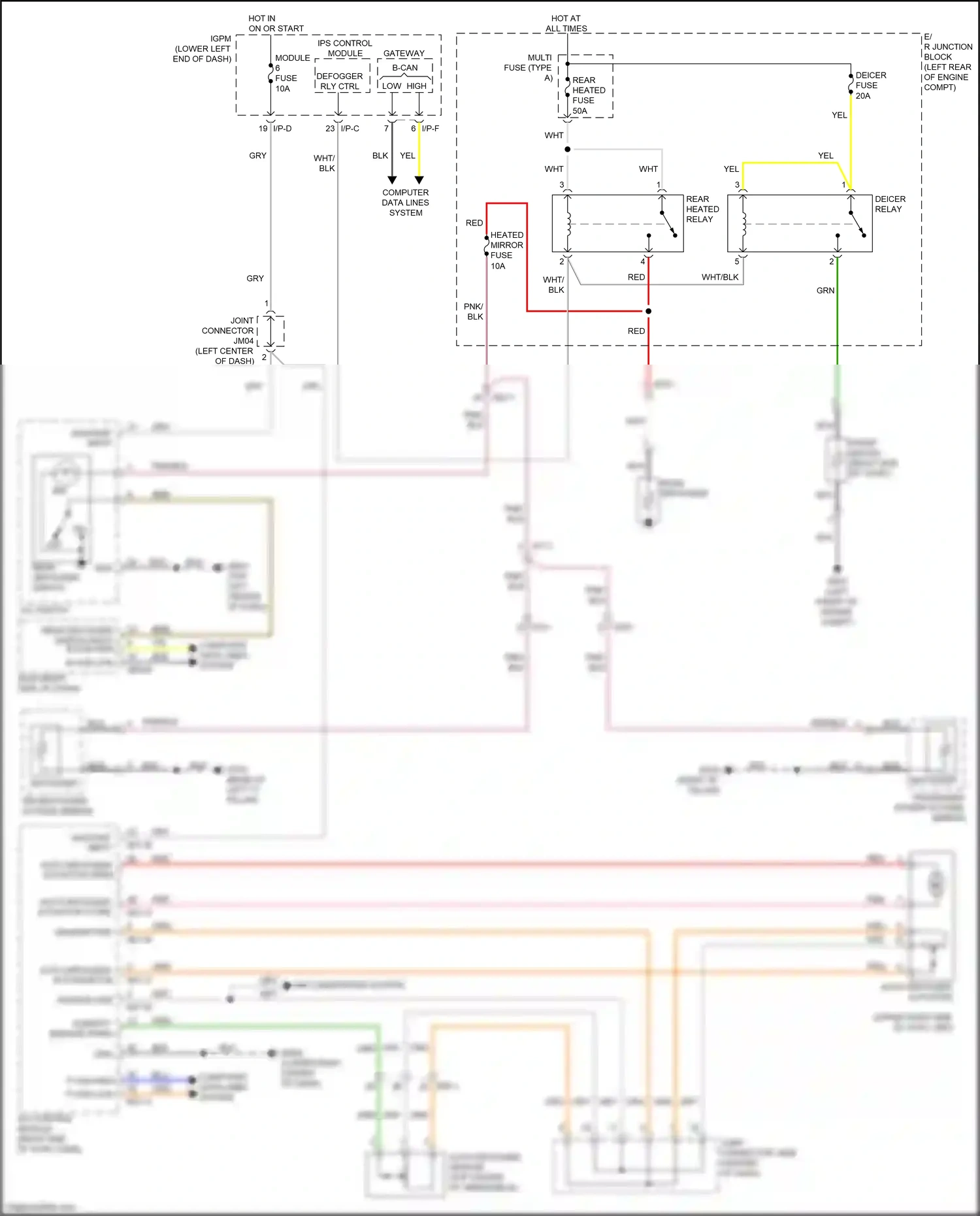 Kia Cadenza II (2016-2020) blk wiring diagram  (20 of 125)