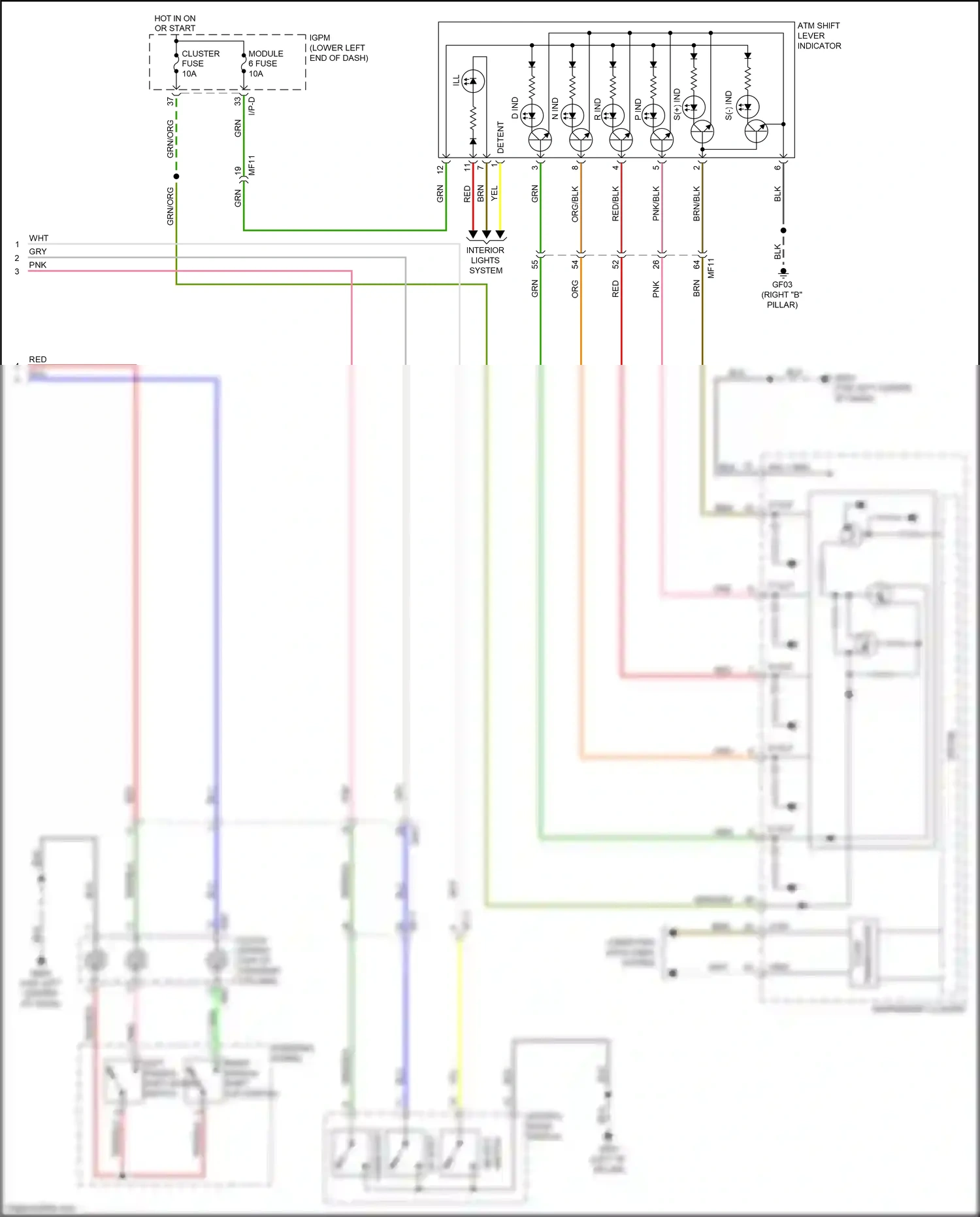 Kia Cadenza II (2016-2020) blk wiring diagram  (60 of 125)
