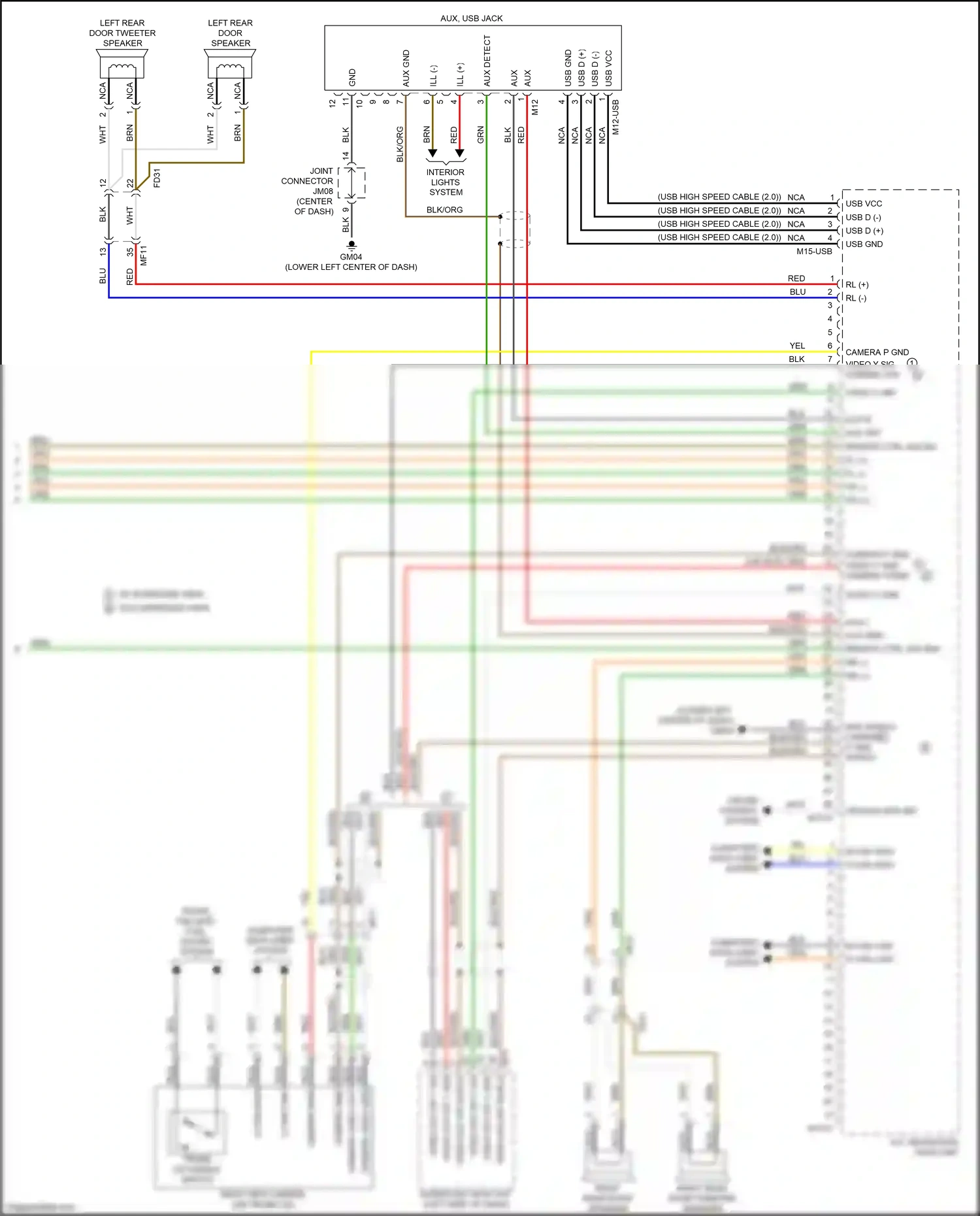 Kia Cadenza II (2016-2020) cruise control system wiring diagram  (3 of 6)
