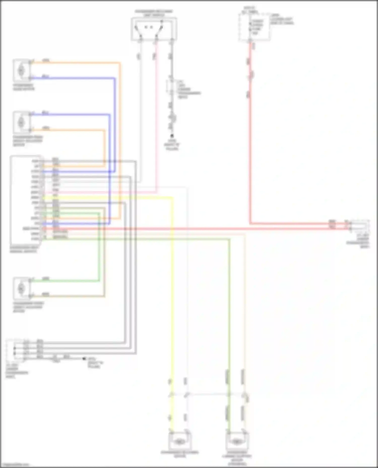 Wiring diagram grn for Kia Cadenza II (2016-2020) (5 of 101)