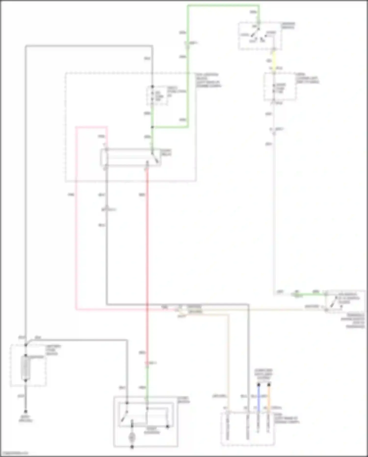 Wiring diagram i/p-e for Kia Cadenza II (2016-2020) (7 of 34)
