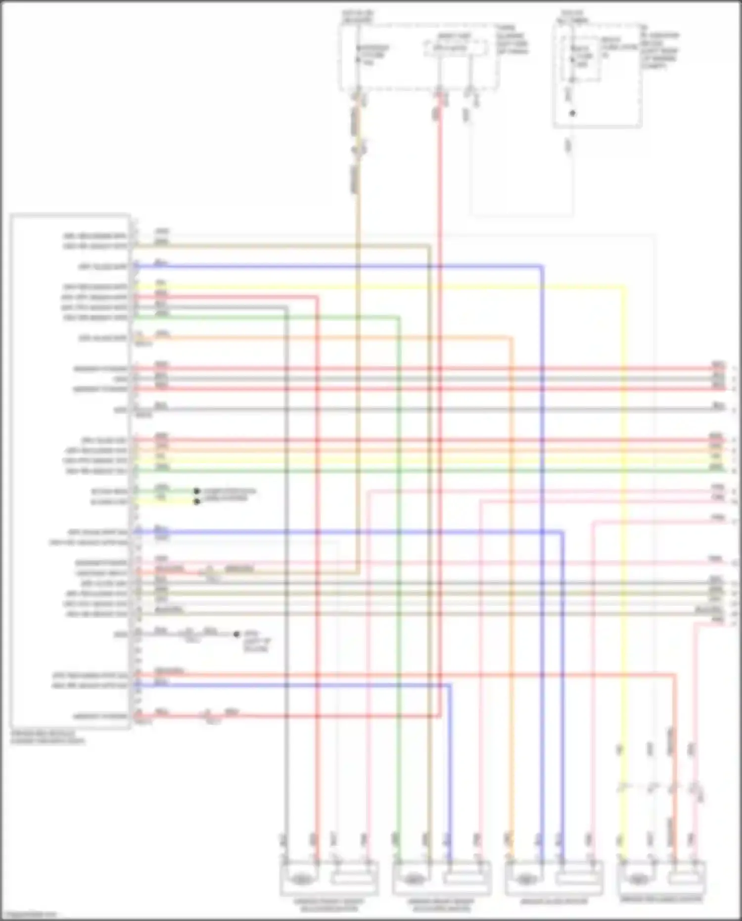Wiring diagram wht for Kia Cadenza II (2016-2020) (27 of 118)