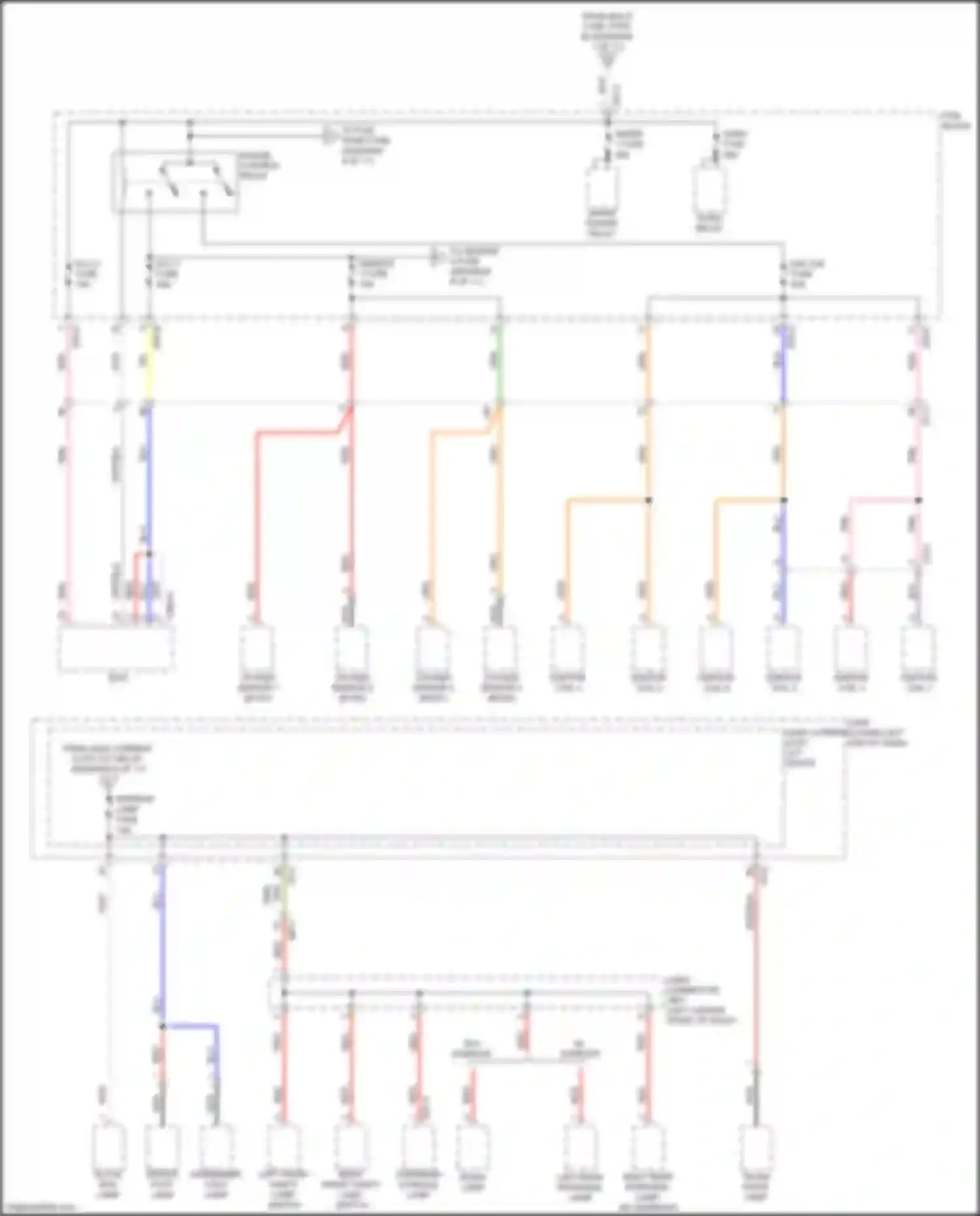 Wiring diagram wht for Kia Cadenza II (2016-2020) (90 of 118)