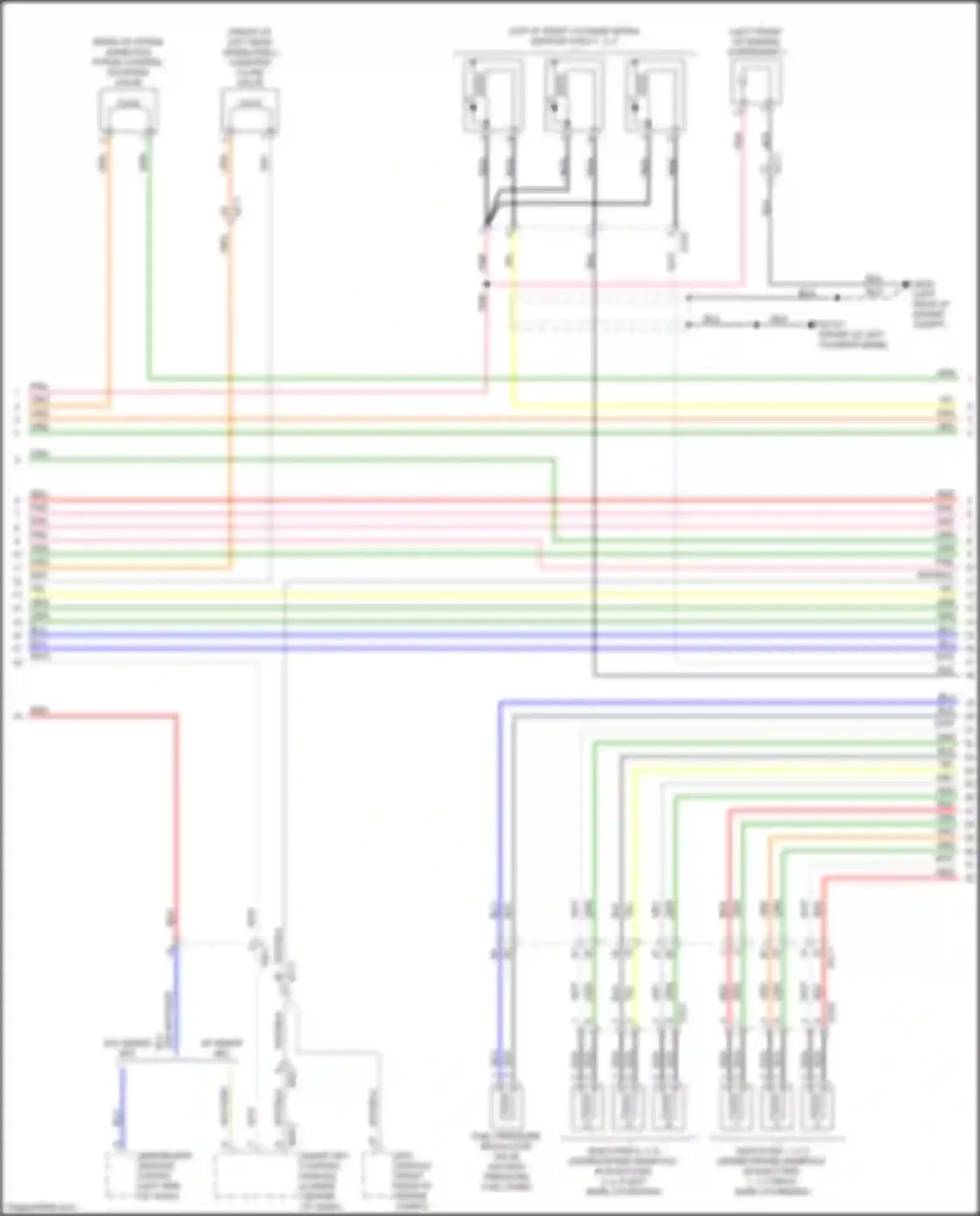 Carnival Kia III (2014-2021): Wiring diagram engine performance 3.3l (4 of 9)