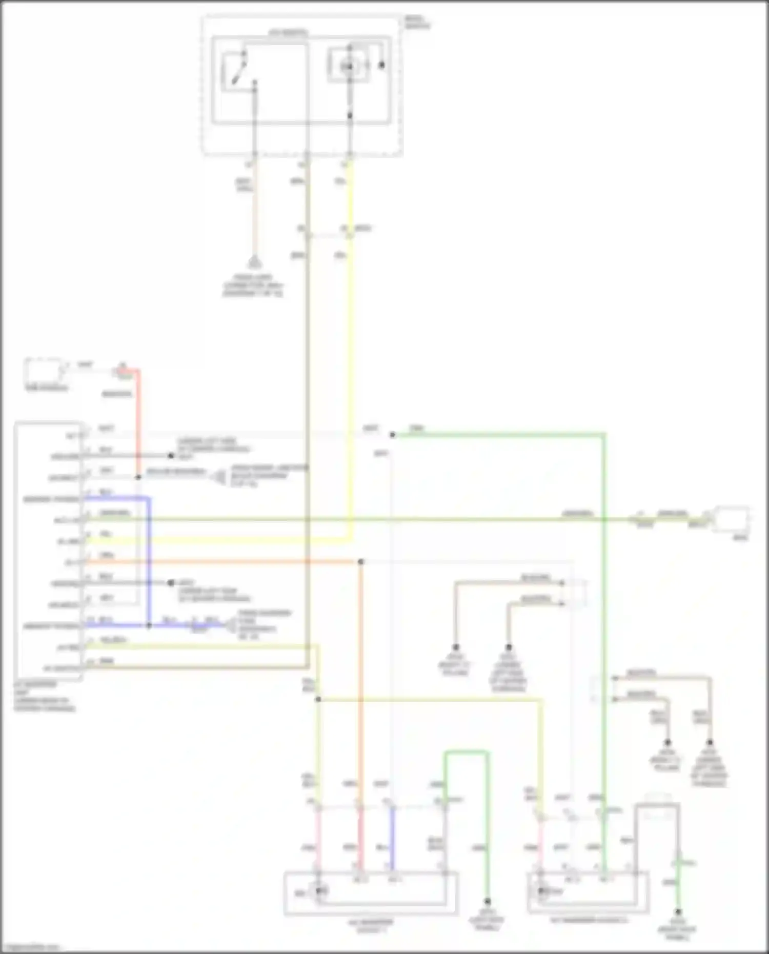 Carnival Kia III (2014-2021): Power distribution circuit (12 of 12)